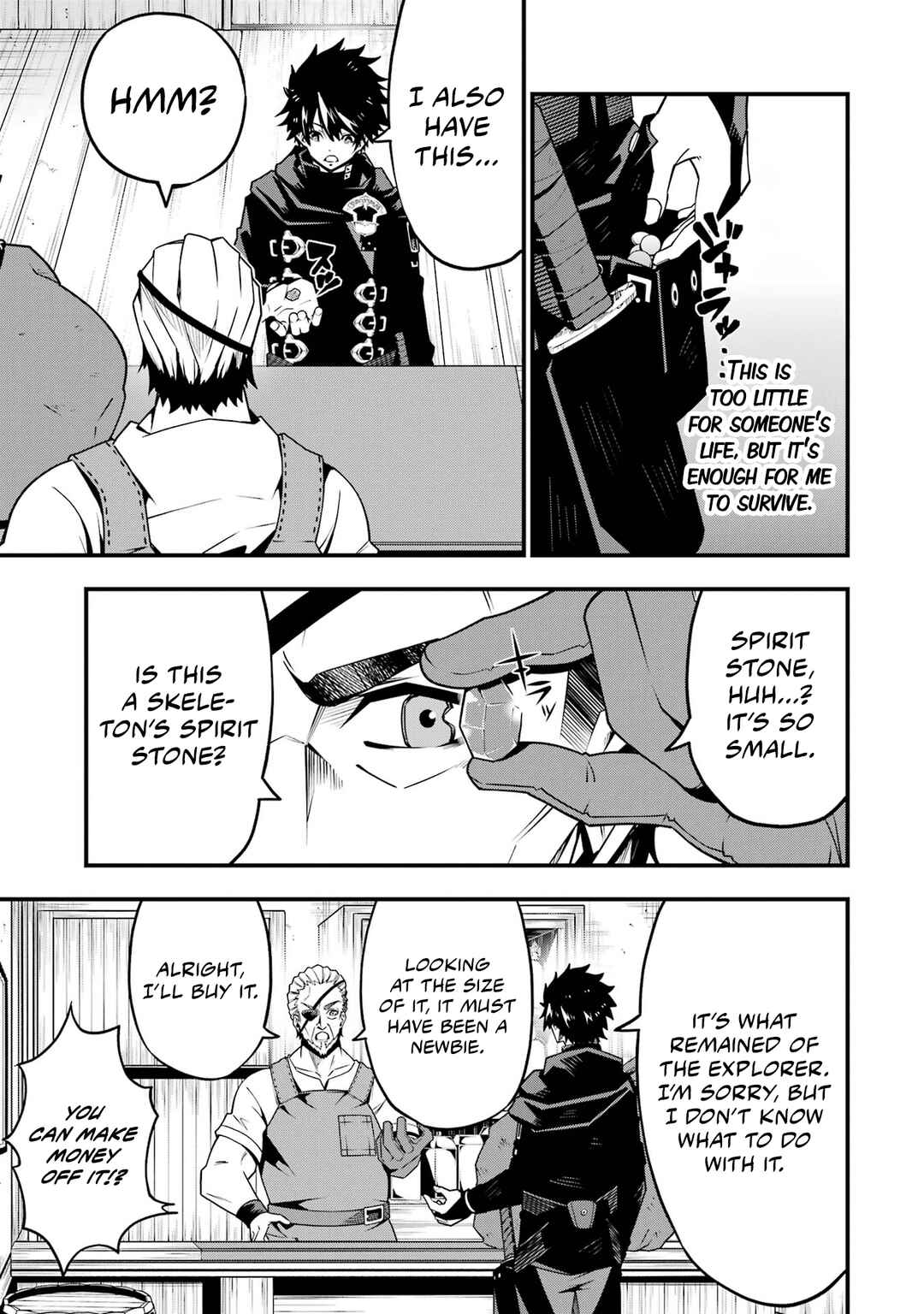 Page 22 Chapter 4 Ore ni wa Kono Kuragari ga Kokochi Yokatta —Zetsubou kara Hajimaru Isekai Seikatsu, Kami no Kimagure de Kyousei Haishinchuu—