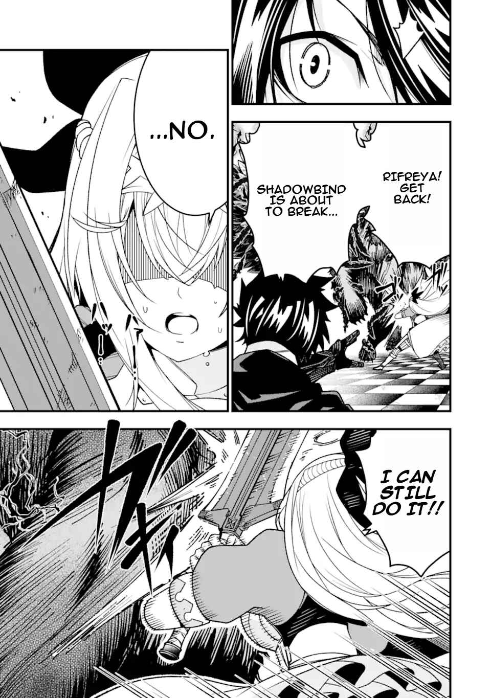 Page 12 Chapter 25 Ore ni wa Kono Kuragari ga Kokochi Yokatta —Zetsubou kara Hajimaru Isekai Seikatsu, Kami no Kimagure de Kyousei Haishinchuu—