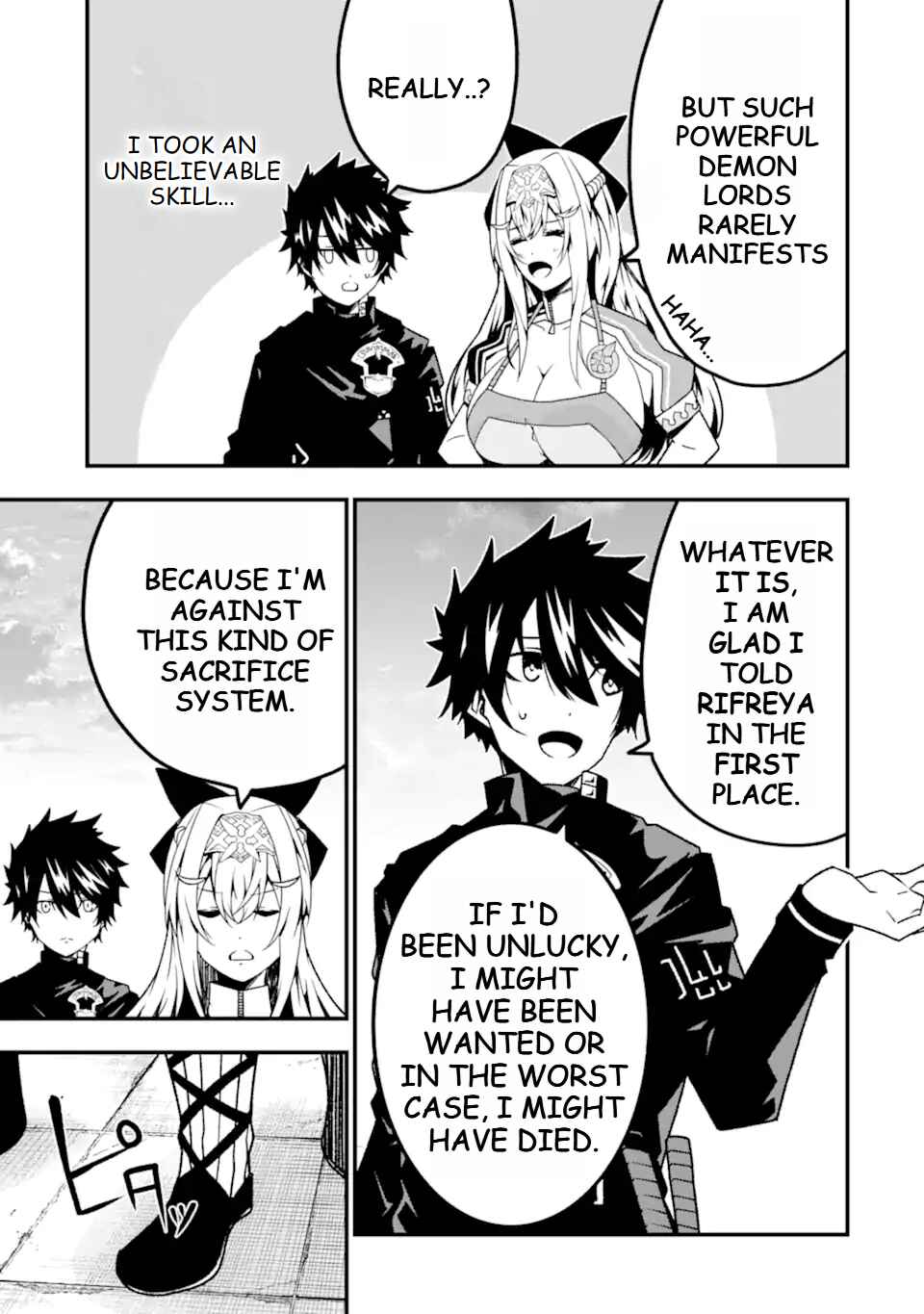 Page 16 Chapter 17 Ore ni wa Kono Kuragari ga Kokochi Yokatta —Zetsubou kara Hajimaru Isekai Seikatsu, Kami no Kimagure de Kyousei Haishinchuu—
