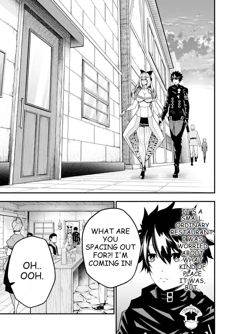 Page 4 Chapter 11 Ore ni wa Kono Kuragari ga Kokochi Yokatta —Zetsubou kara Hajimaru Isekai Seikatsu, Kami no Kimagure de Kyousei Haishinchuu—