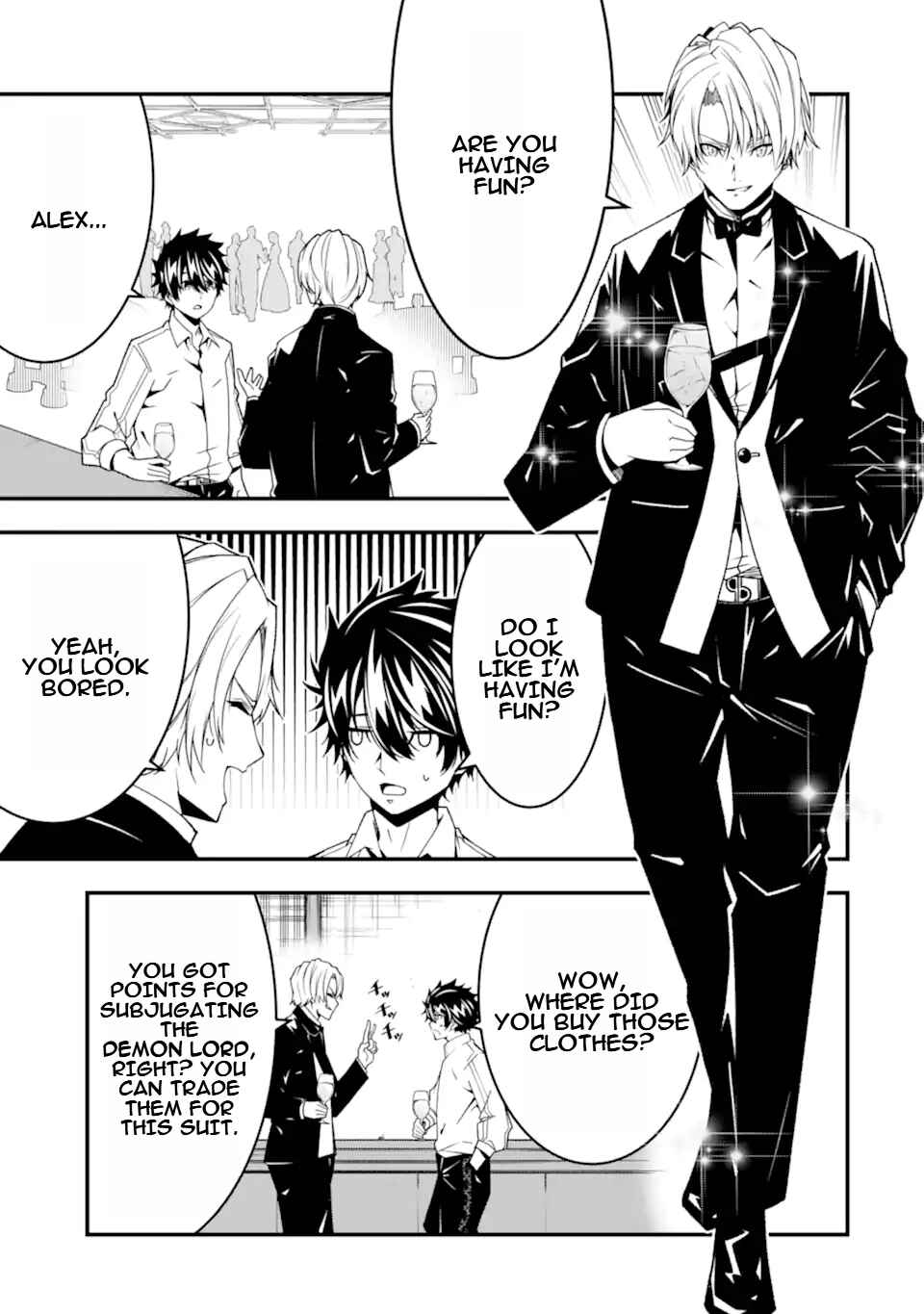 Page 4 Chapter 28 Ore ni wa Kono Kuragari ga Kokochi Yokatta —Zetsubou kara Hajimaru Isekai Seikatsu, Kami no Kimagure de Kyousei Haishinchuu—