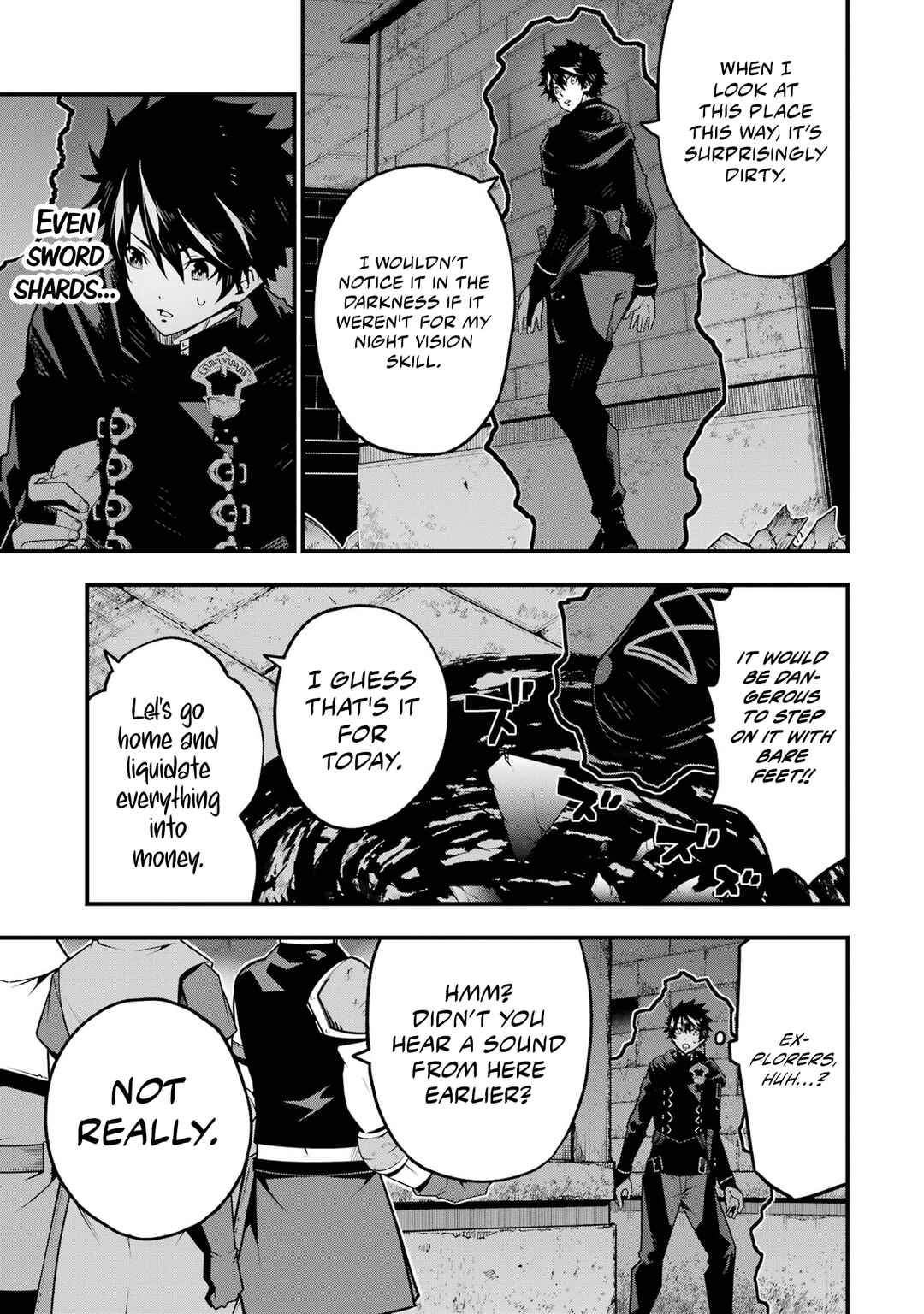 Page 4 Chapter 5 Ore ni wa Kono Kuragari ga Kokochi Yokatta —Zetsubou kara Hajimaru Isekai Seikatsu, Kami no Kimagure de Kyousei Haishinchuu—