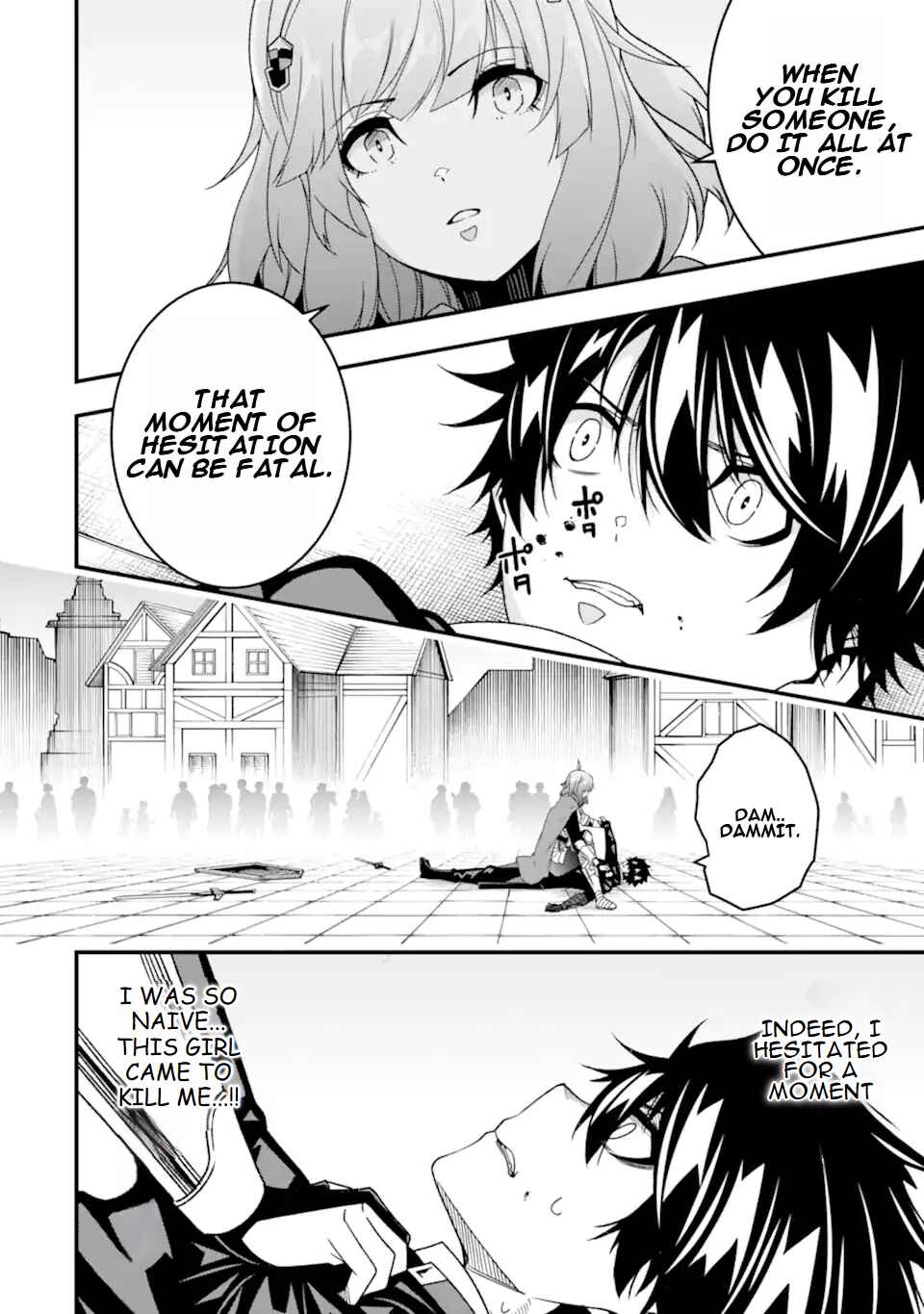 Page 19 Chapter 32 Ore ni wa Kono Kuragari ga Kokochi Yokatta —Zetsubou kara Hajimaru Isekai Seikatsu, Kami no Kimagure de Kyousei Haishinchuu—