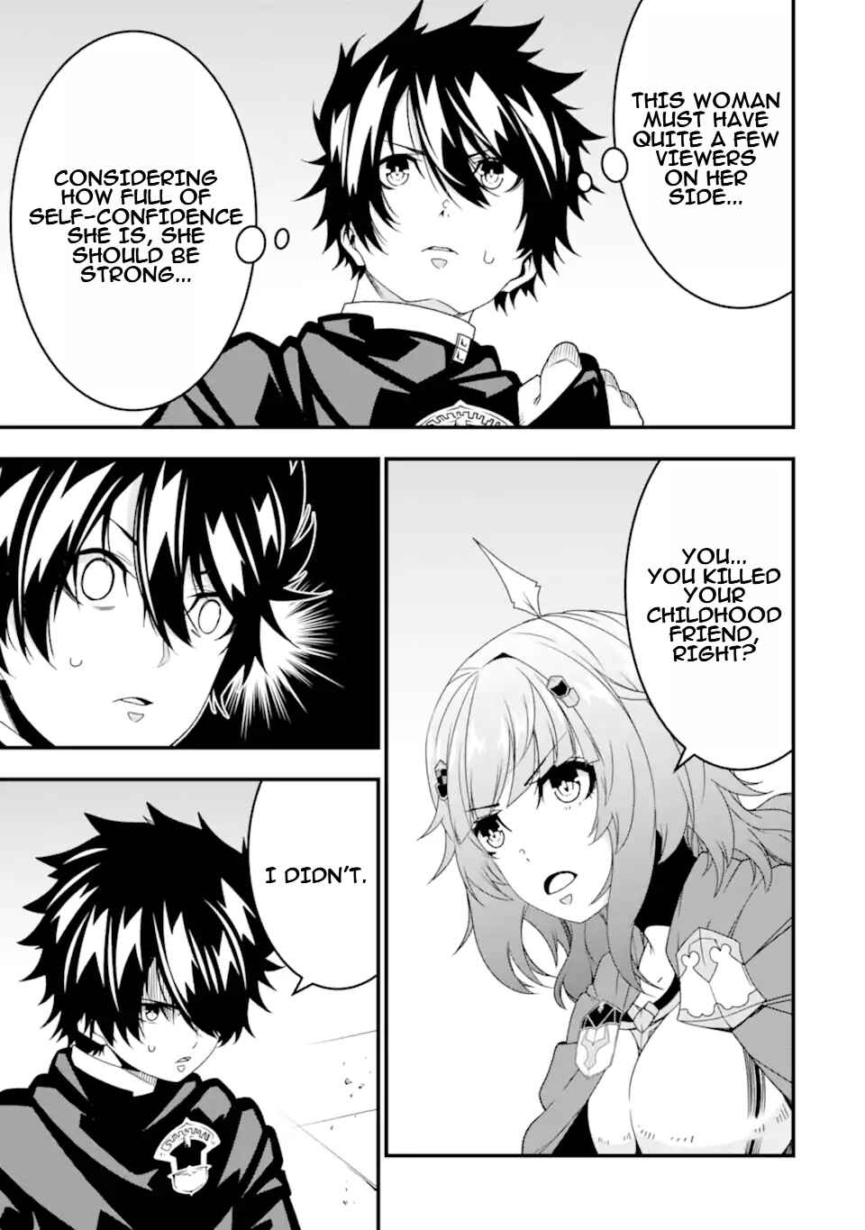 Page 8 Chapter 32 Ore ni wa Kono Kuragari ga Kokochi Yokatta —Zetsubou kara Hajimaru Isekai Seikatsu, Kami no Kimagure de Kyousei Haishinchuu—