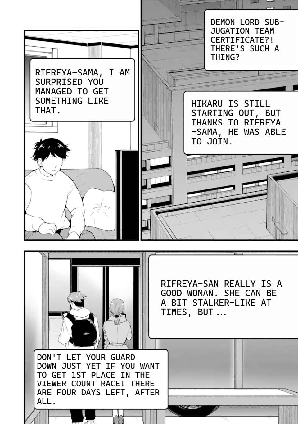 Page 3 Chapter 22 Ore ni wa Kono Kuragari ga Kokochi Yokatta —Zetsubou kara Hajimaru Isekai Seikatsu, Kami no Kimagure de Kyousei Haishinchuu—