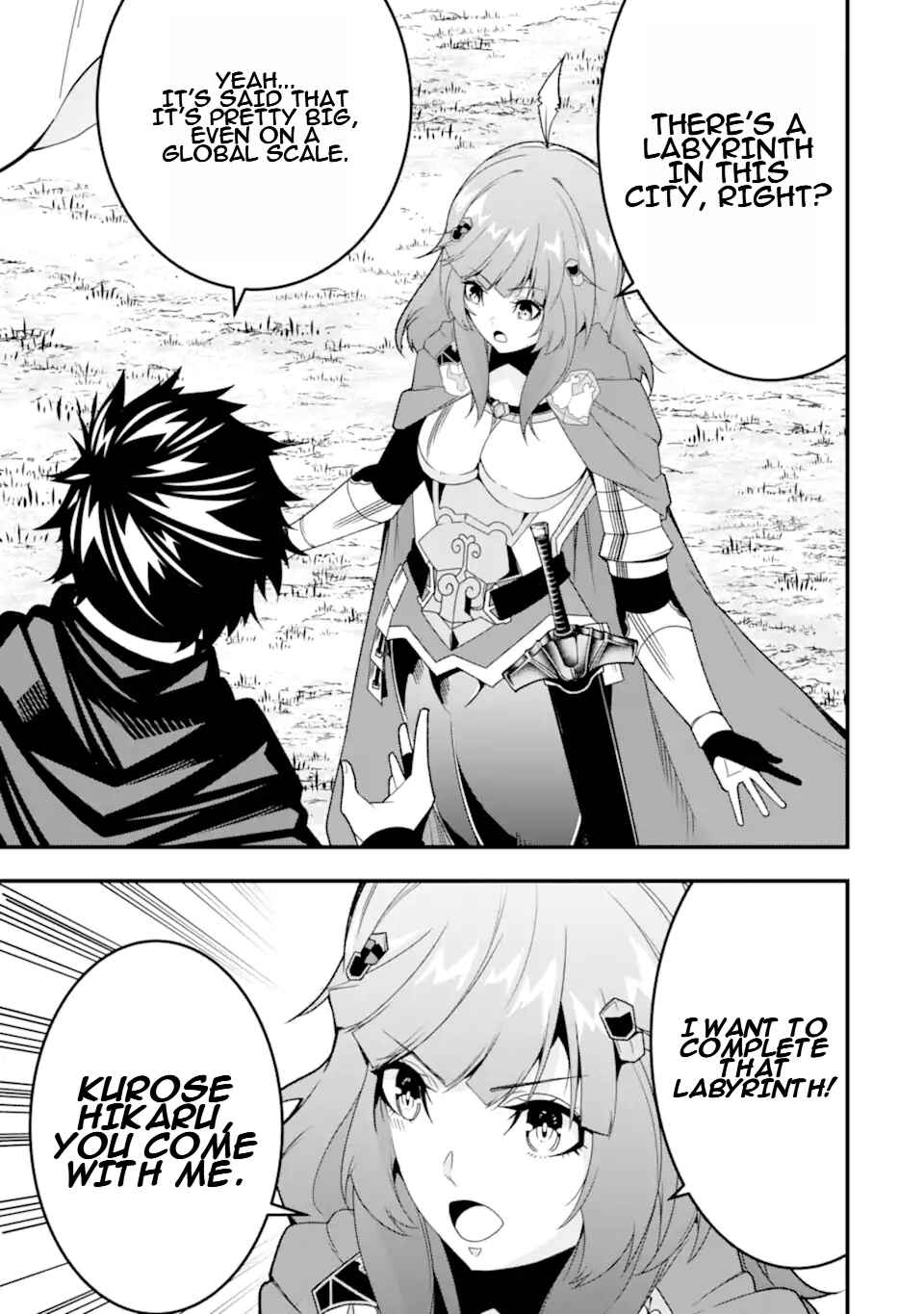 Page 24 Chapter 34 Ore ni wa Kono Kuragari ga Kokochi Yokatta —Zetsubou kara Hajimaru Isekai Seikatsu, Kami no Kimagure de Kyousei Haishinchuu—