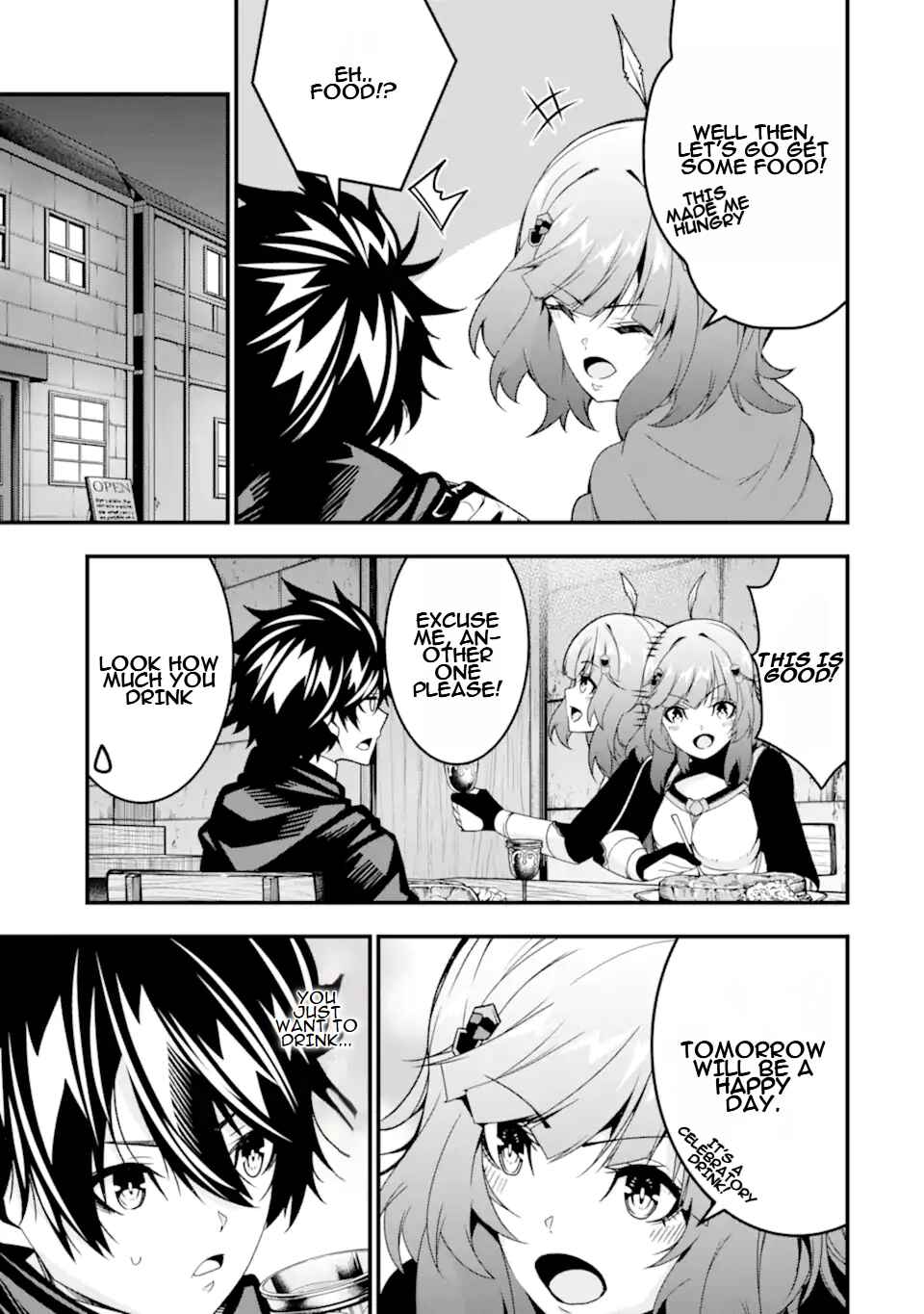Page 4 Chapter 34 Ore ni wa Kono Kuragari ga Kokochi Yokatta —Zetsubou kara Hajimaru Isekai Seikatsu, Kami no Kimagure de Kyousei Haishinchuu—