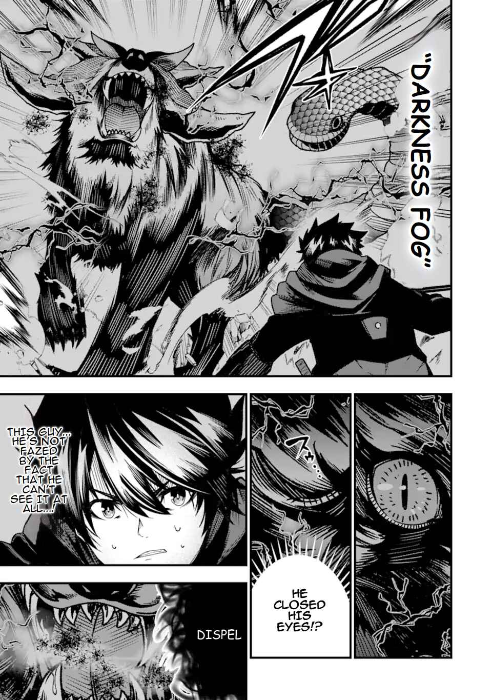 Page 14 Chapter 24 Ore ni wa Kono Kuragari ga Kokochi Yokatta —Zetsubou kara Hajimaru Isekai Seikatsu, Kami no Kimagure de Kyousei Haishinchuu—
