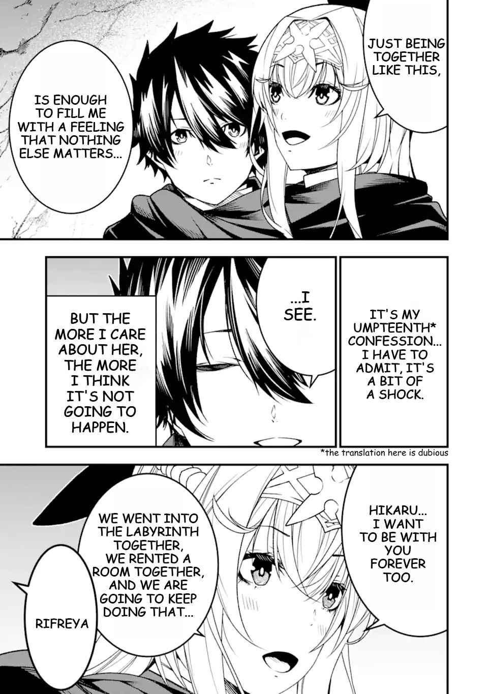 Page 14 Chapter 23 Ore ni wa Kono Kuragari ga Kokochi Yokatta —Zetsubou kara Hajimaru Isekai Seikatsu, Kami no Kimagure de Kyousei Haishinchuu—