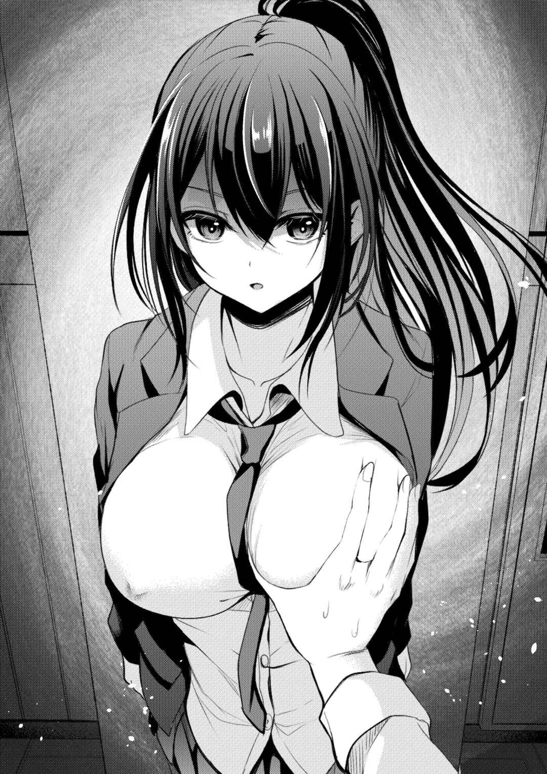 Page 3 Chapter 1 When I Touched Her Breasts, She Made A Very Scary Face.