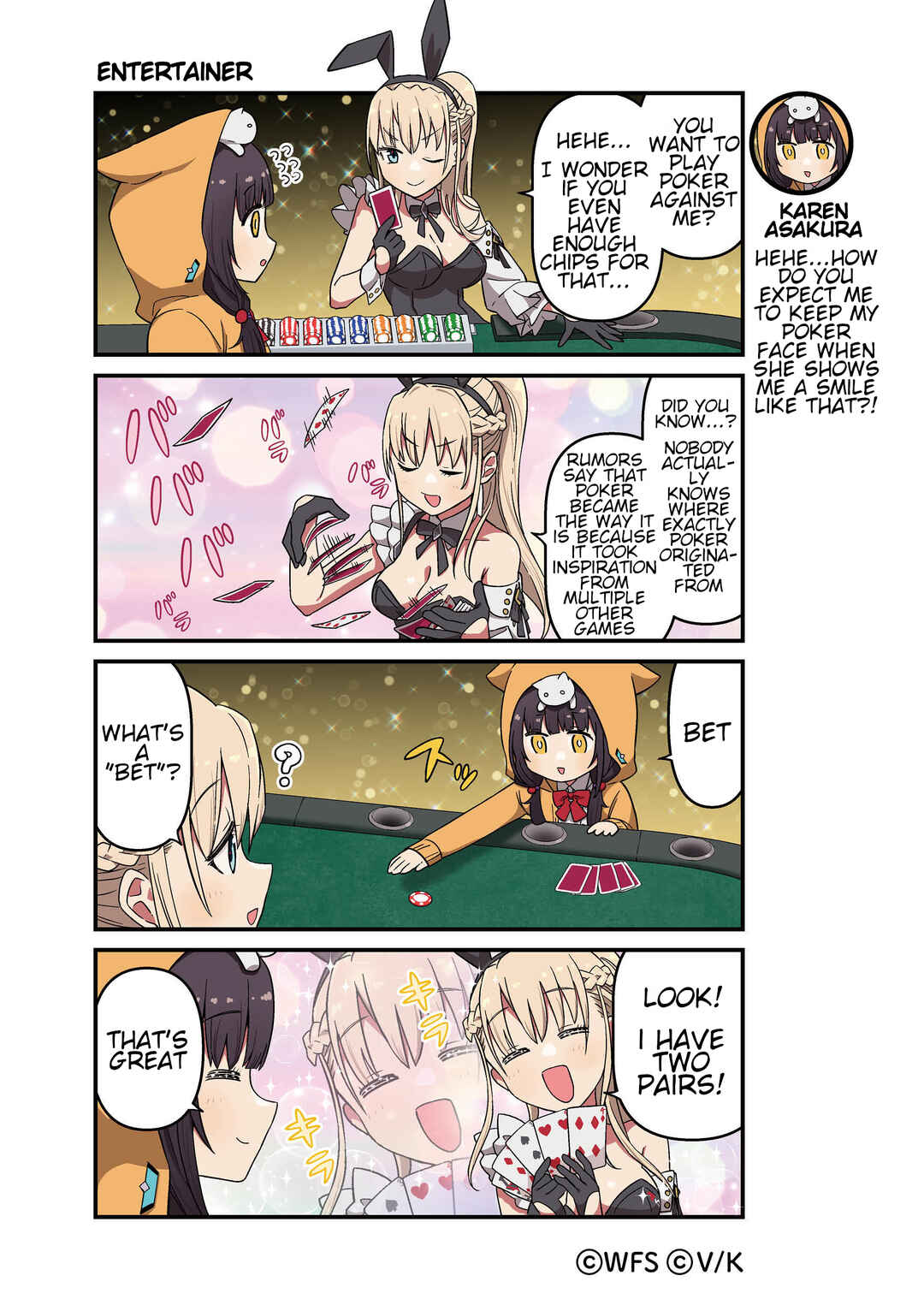 Page 1 Chapter 172 Heaven Burns Red Official 4-Koma