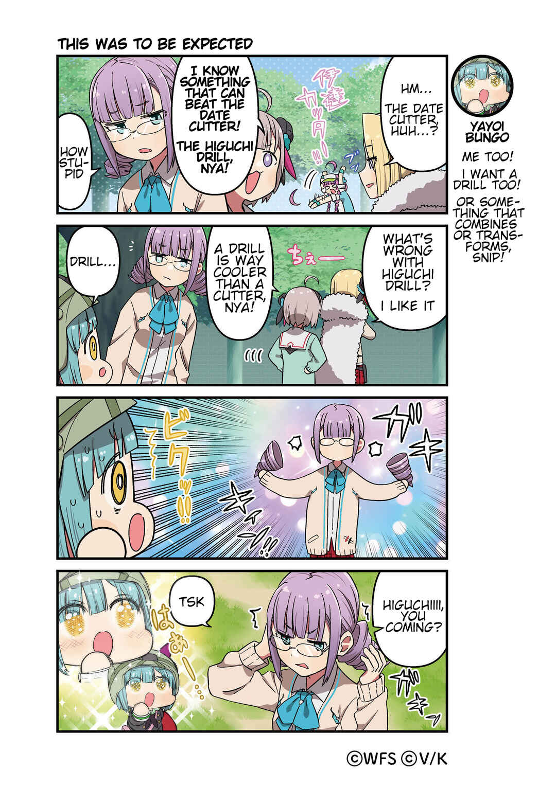 Page 1 Chapter 171 Heaven Burns Red Official 4-Koma