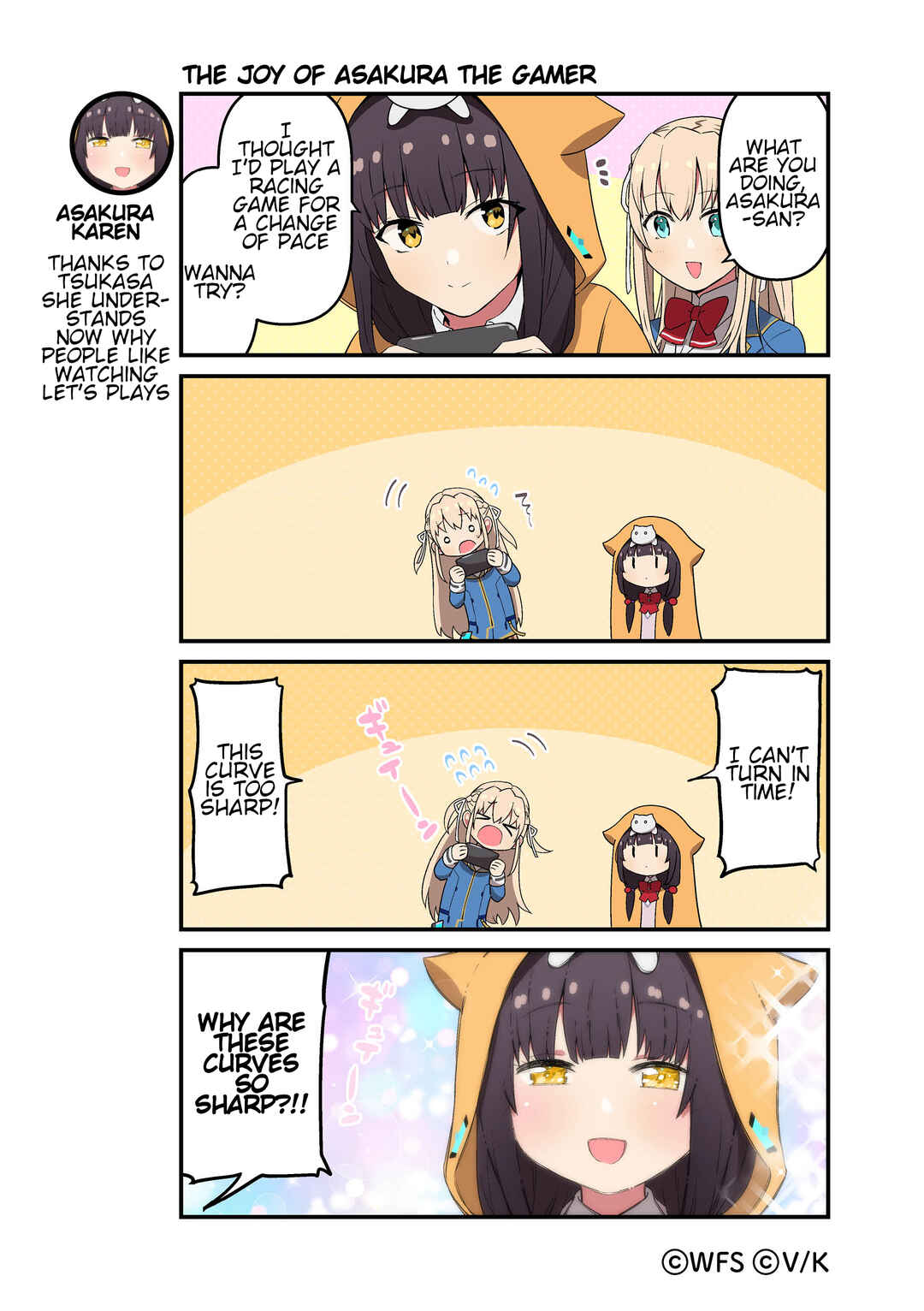 Page 1 Chapter 107 Heaven Burns Red Official 4-Koma