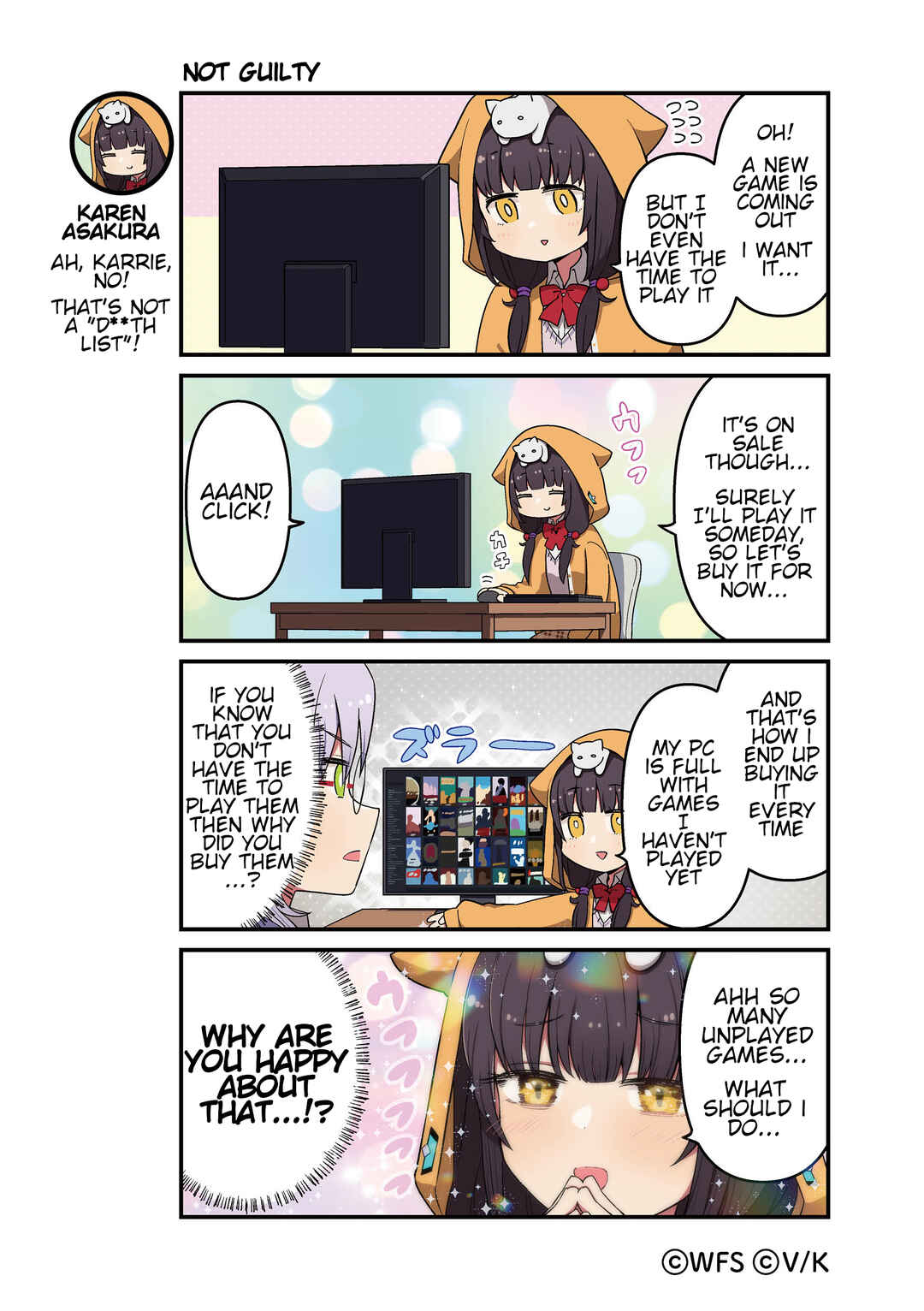 Page 1 Chapter 156 Heaven Burns Red Official 4-Koma