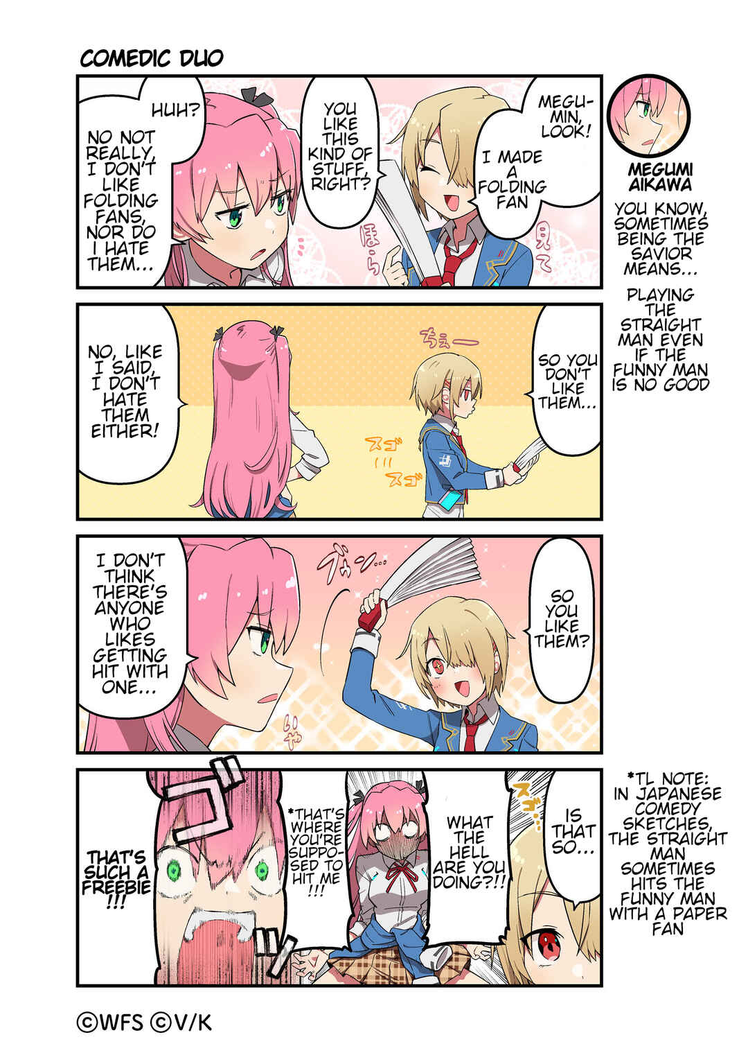 Page 1 Chapter 135 Heaven Burns Red Official 4-Koma