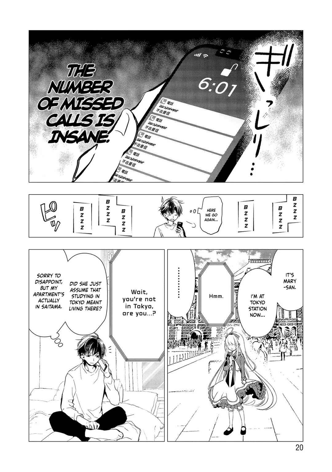 Page 20 Chapter 1 Atashi Mary-san. Ima Isekai ni Iruno...