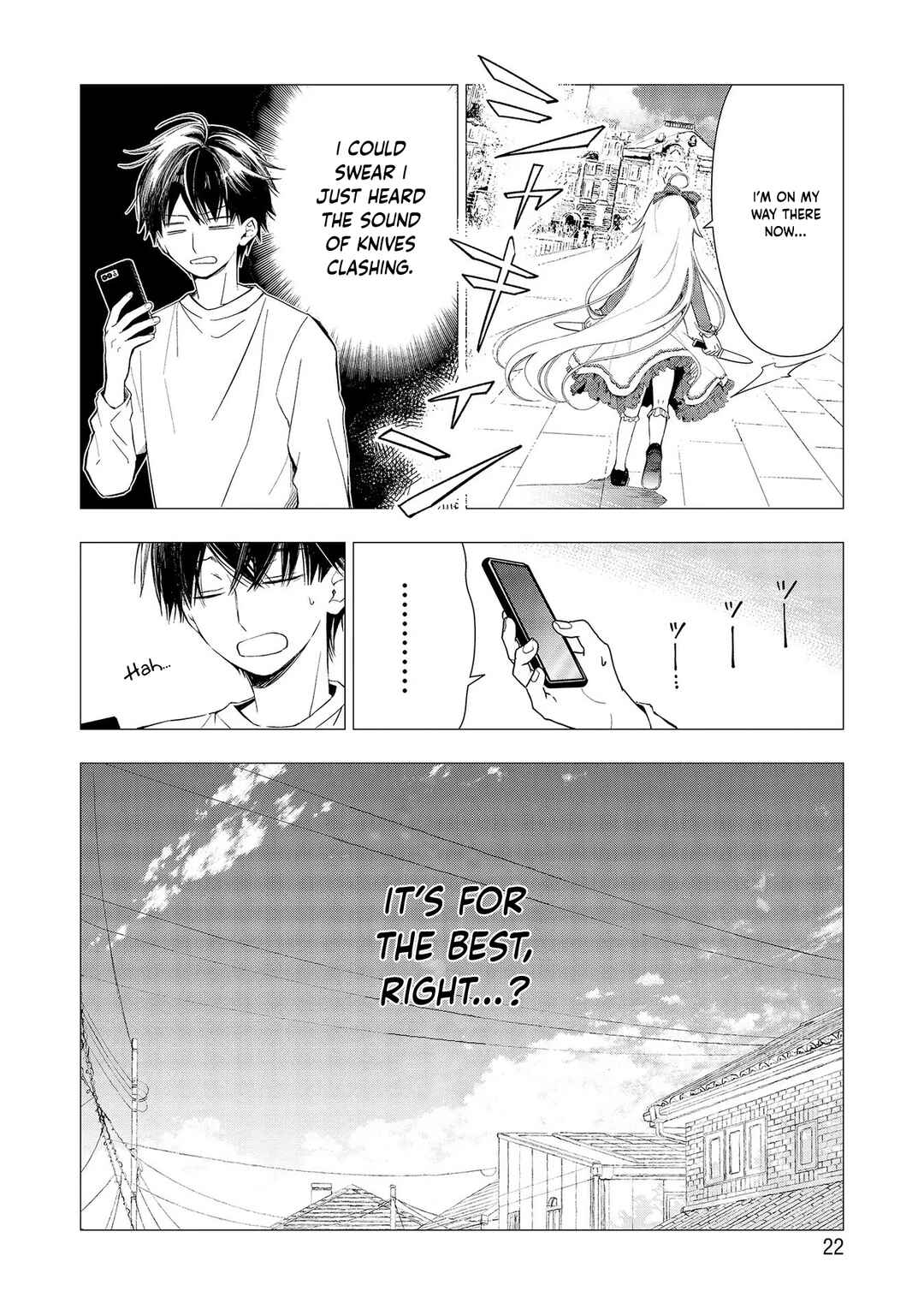 Page 22 Chapter 1 Atashi Mary-san. Ima Isekai ni Iruno...