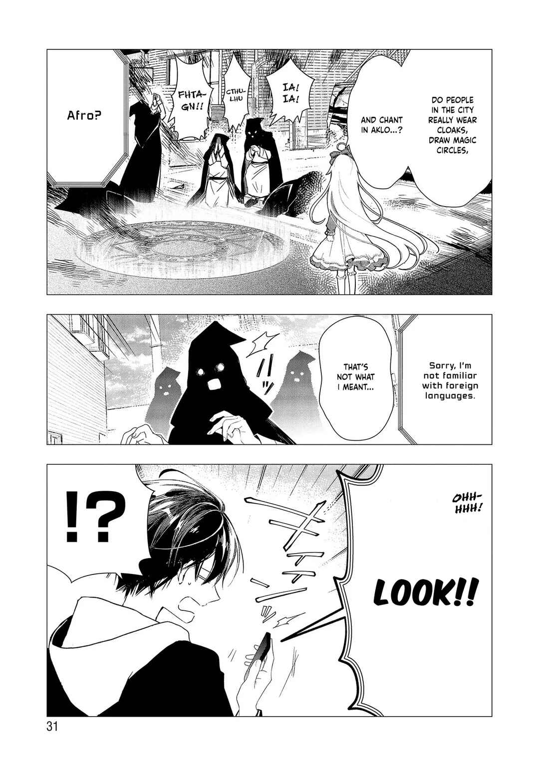 Page 31 Chapter 1 Atashi Mary-san. Ima Isekai ni Iruno...
