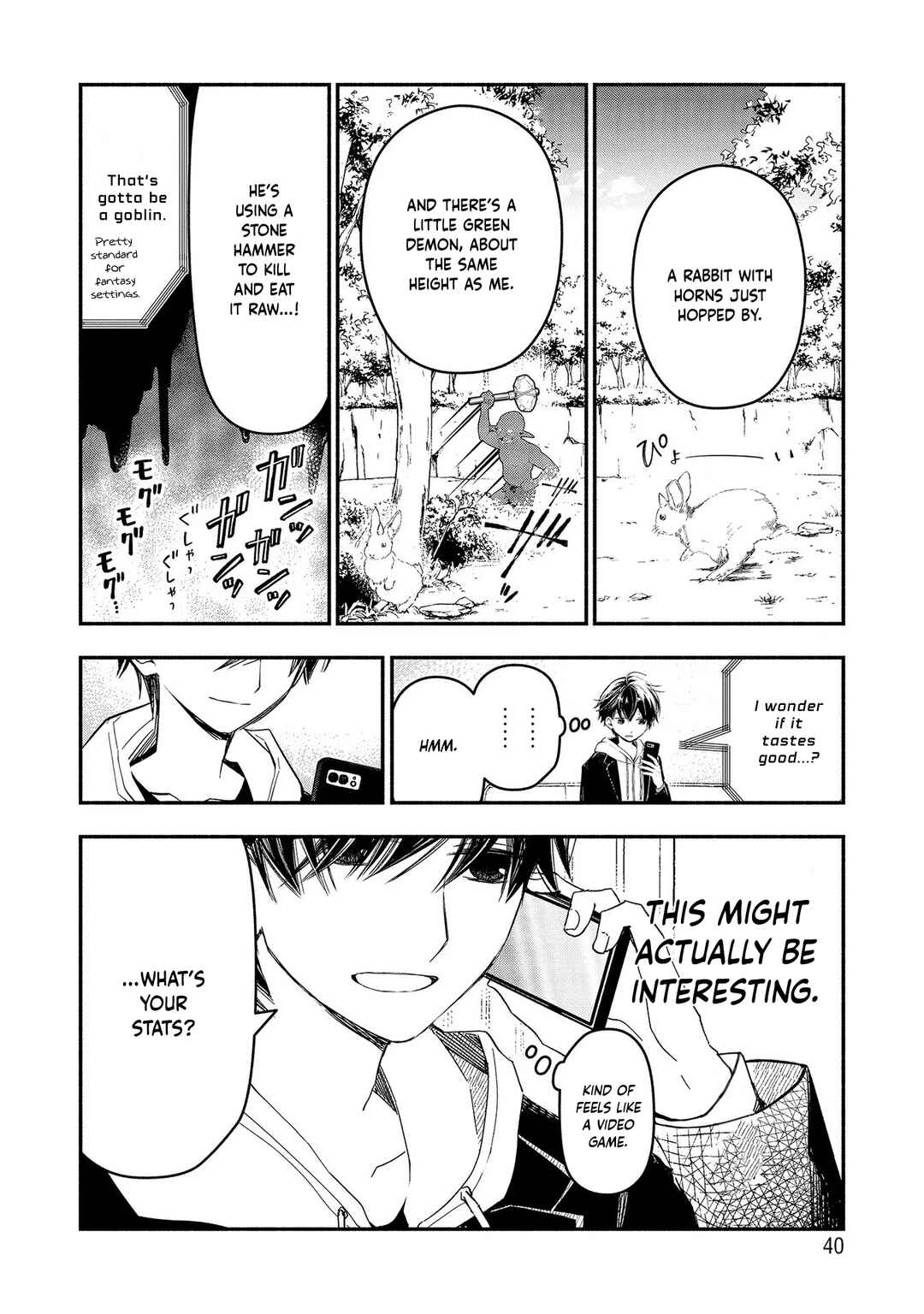 Page 40 Chapter 1 Atashi Mary-san. Ima Isekai ni Iruno...