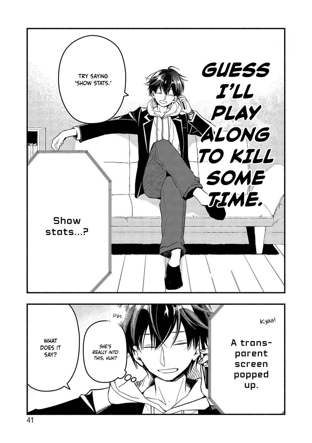 Page 41 Chapter 1 Atashi Mary-san. Ima Isekai ni Iruno...