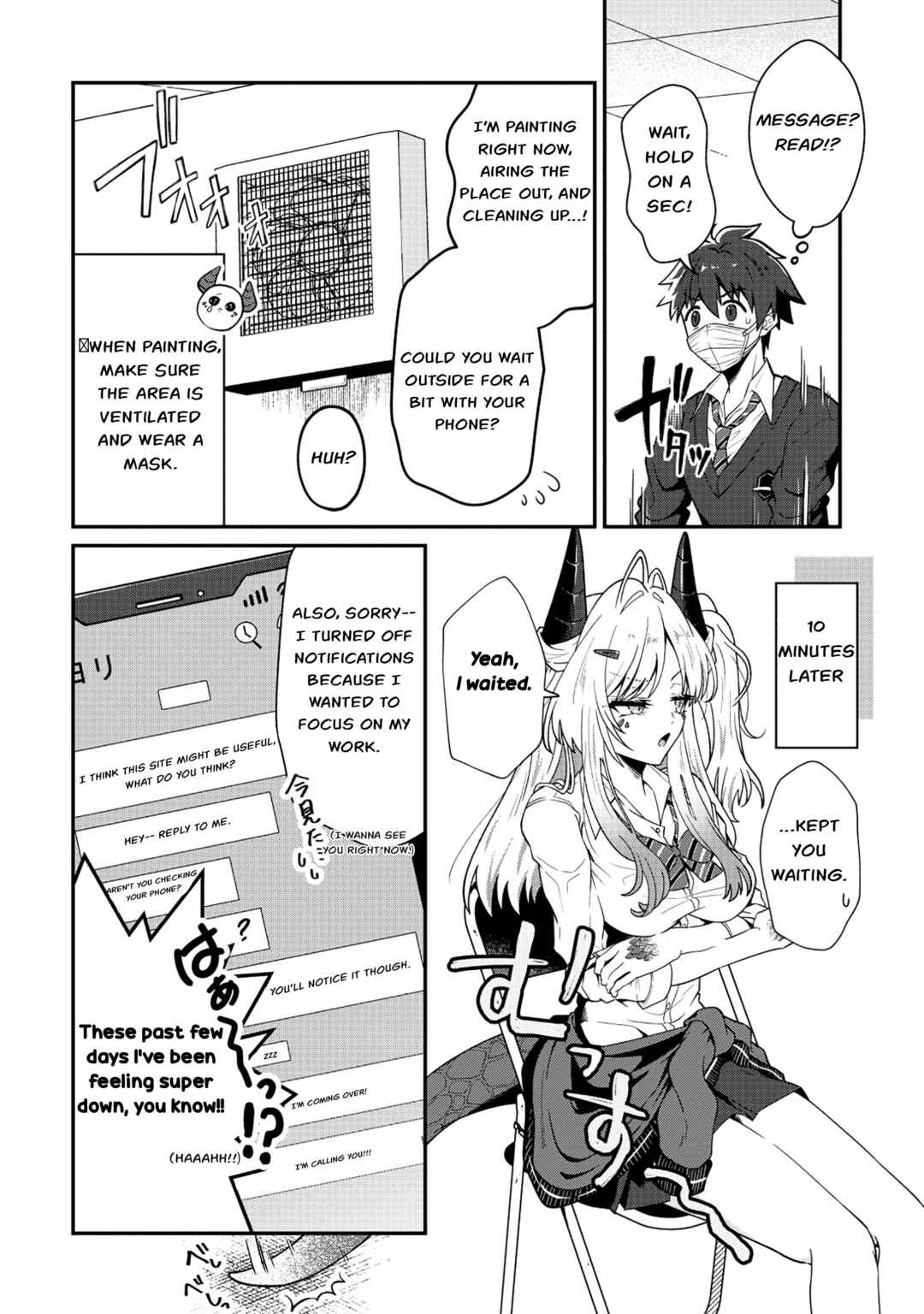 Page 8 Chapter 3 Dragon Gal no Nailist