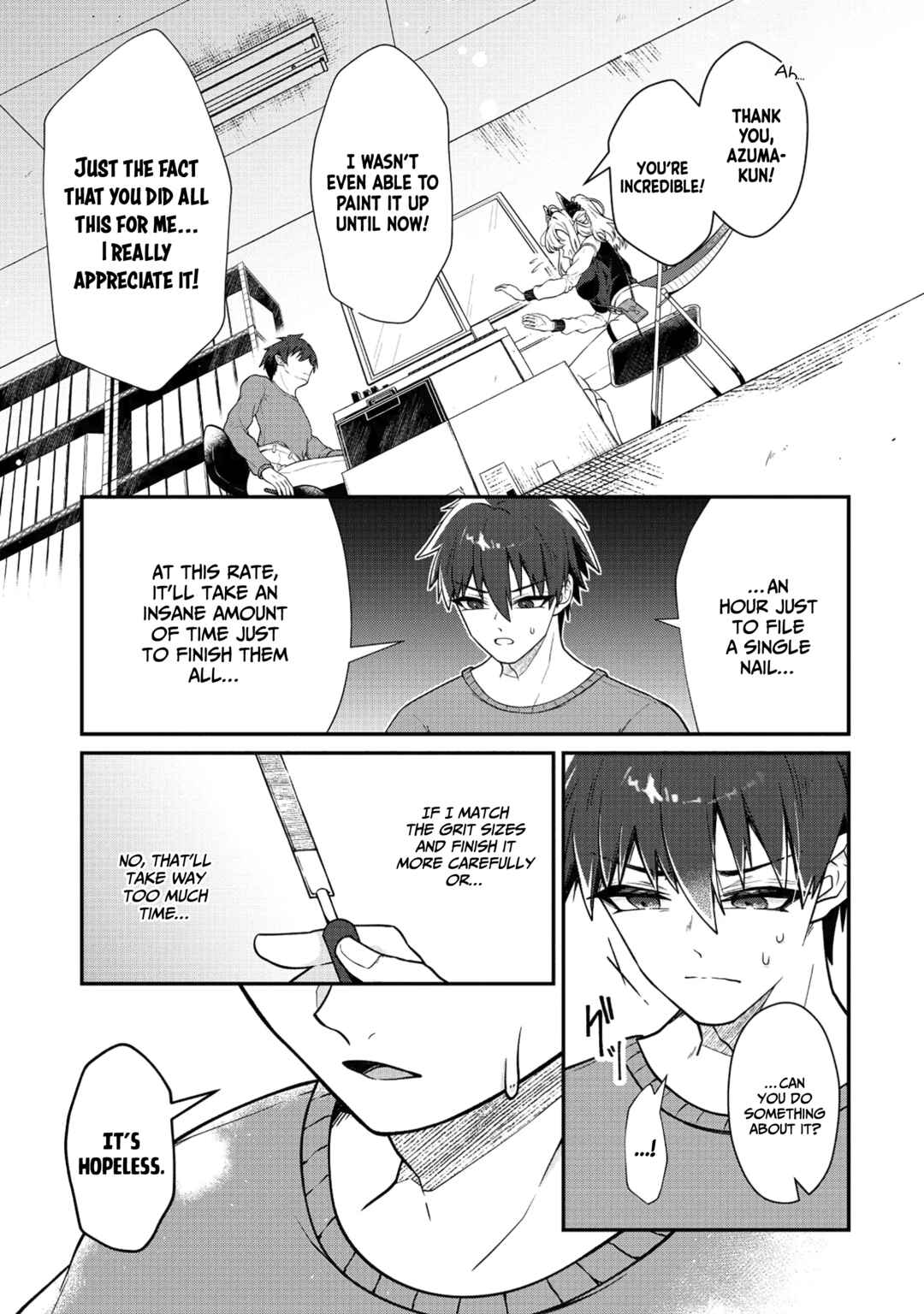 Page 18 Chapter 2 Dragon Gal no Nailist