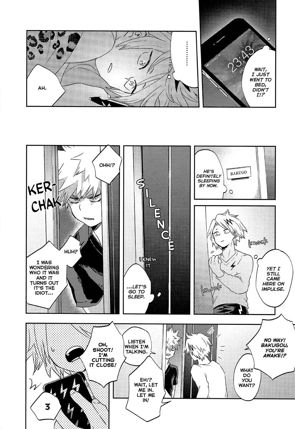 Page 13 Chapter Unknown_9633 Boku no Hero Academia - Puddled Fermata (Doujinshi)