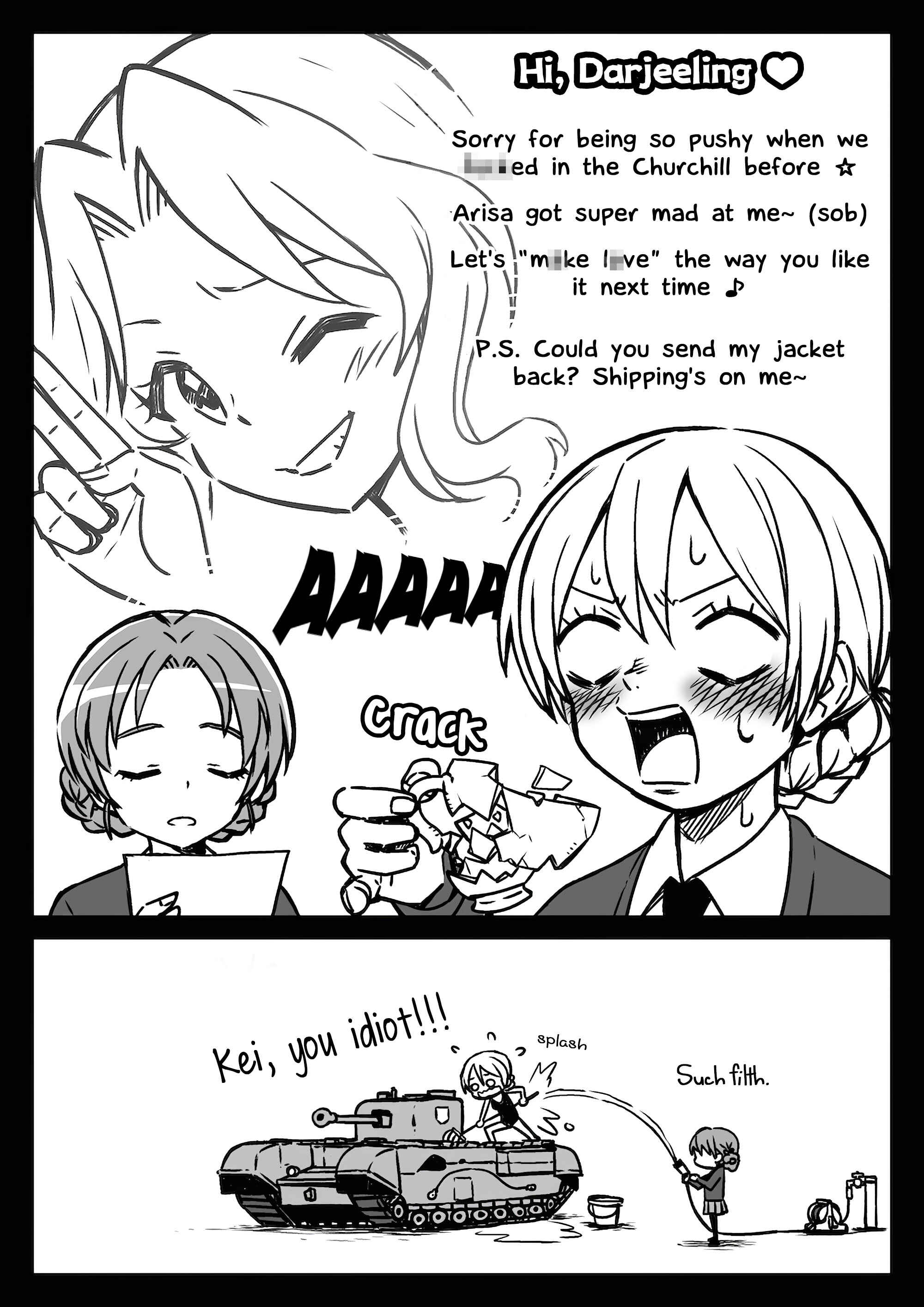 Page 5 Chapter Unknown_e462 GIRLS und PANZER - KEI × Darjeeling (Doujinshi)