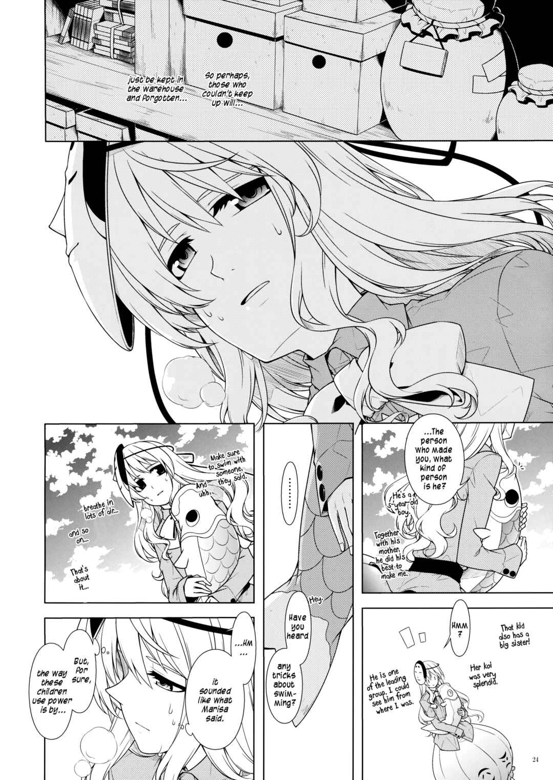 Page 21 Chapter Unknown_8d8c Touhou - Akatsuki ni Noboru (Doujinshi)