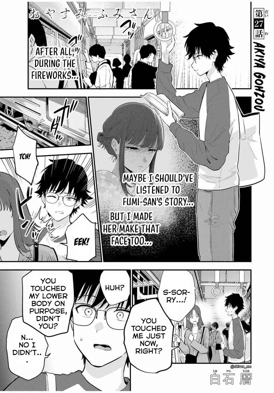 Page 2 Chapter 27 Oyasumi Fumi-san