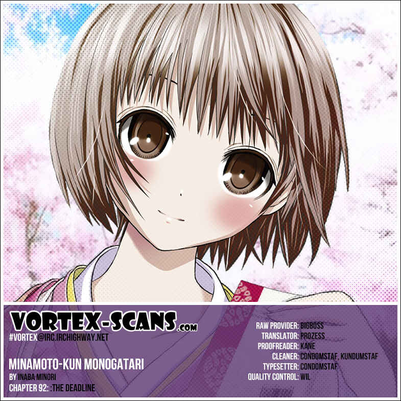 Page 1 Chapter 92 Minamoto-kun Monogatari