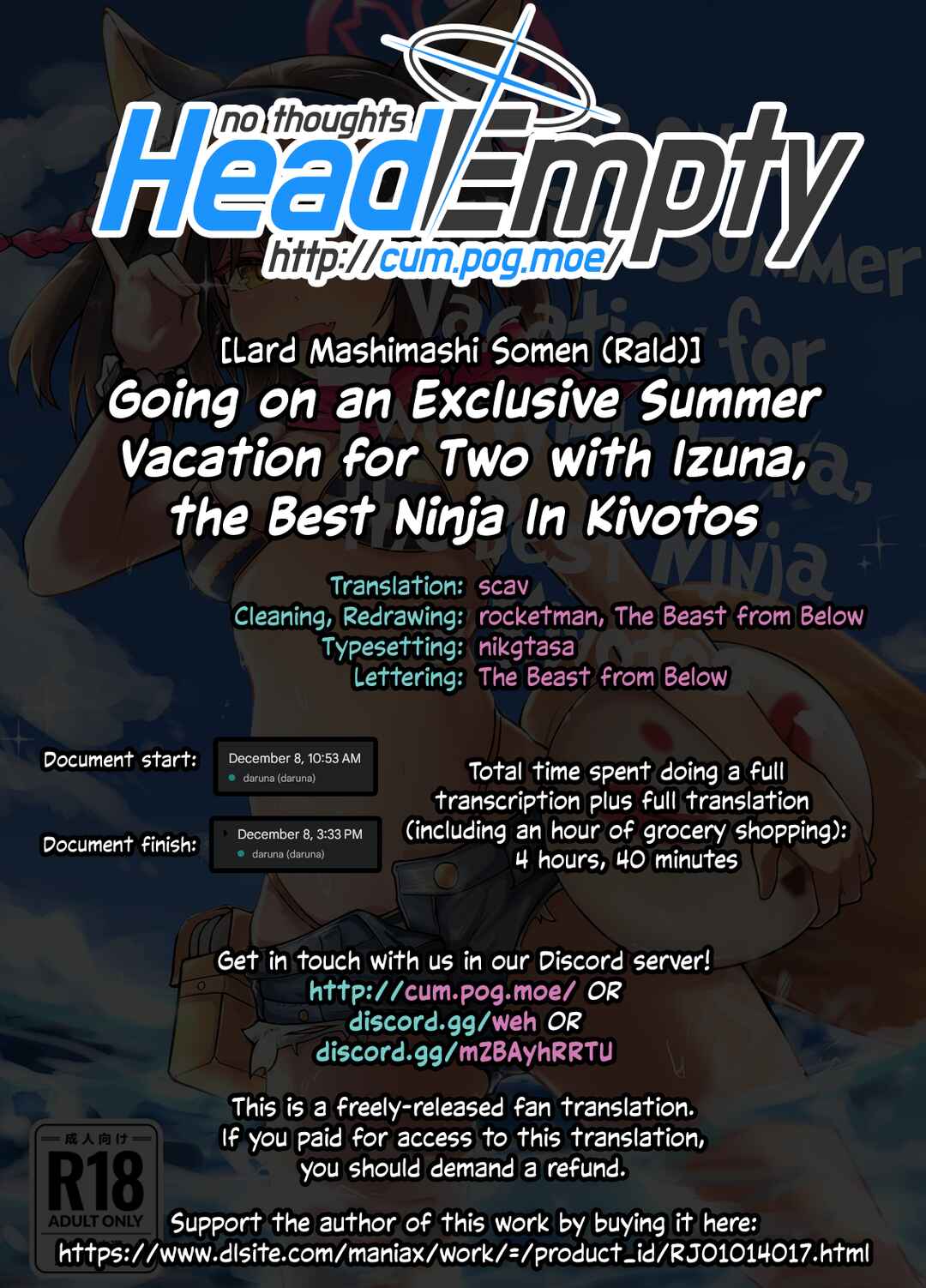 Page 25 Chapter Unknown_c60d Blue Archive - Going on an Exclusive Summer Vacation for Two with Izuna, the Best Ninja In Kivotos