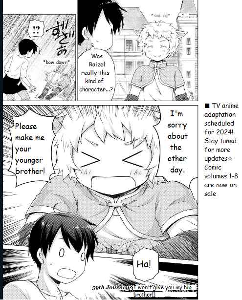 Page 1 Chapter 59 Isekai Yururi Kikou ~Kosodate Shinagara Bouken-sha Shimasu~
