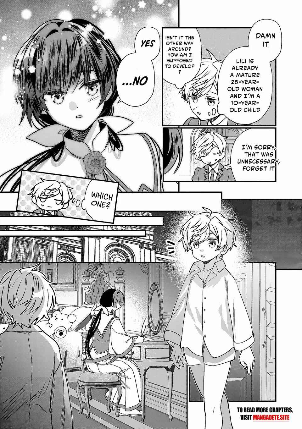 Page 10 Chapter 3 Tensei Shite Shota Ouji ni Natta Kensei wa, Katsute no Deshi ni wa Zettai ni Baretakunai