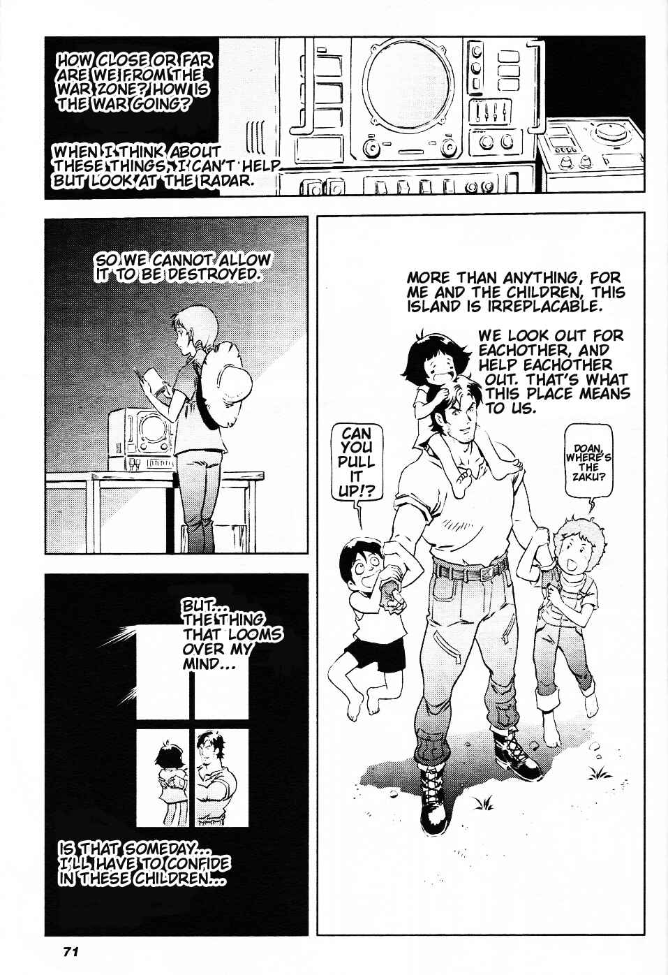 Page 54 Chapter Unknown_a5ad Mobile Suit Gundam: Cucuruz Doan’s Island -Doan and Rolland-