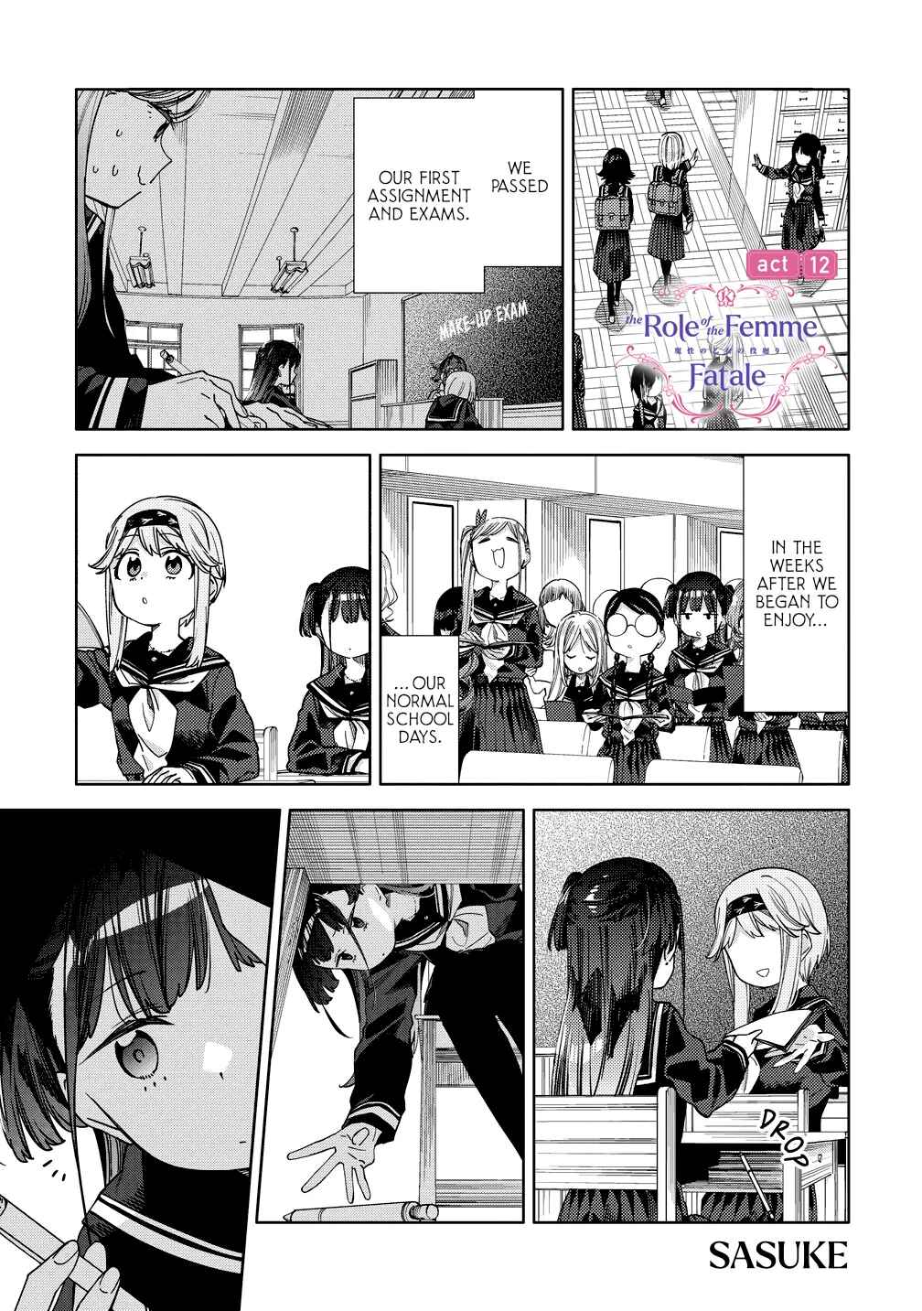 Page 1 Chapter 12 Mashou no Otome no Yakumawari