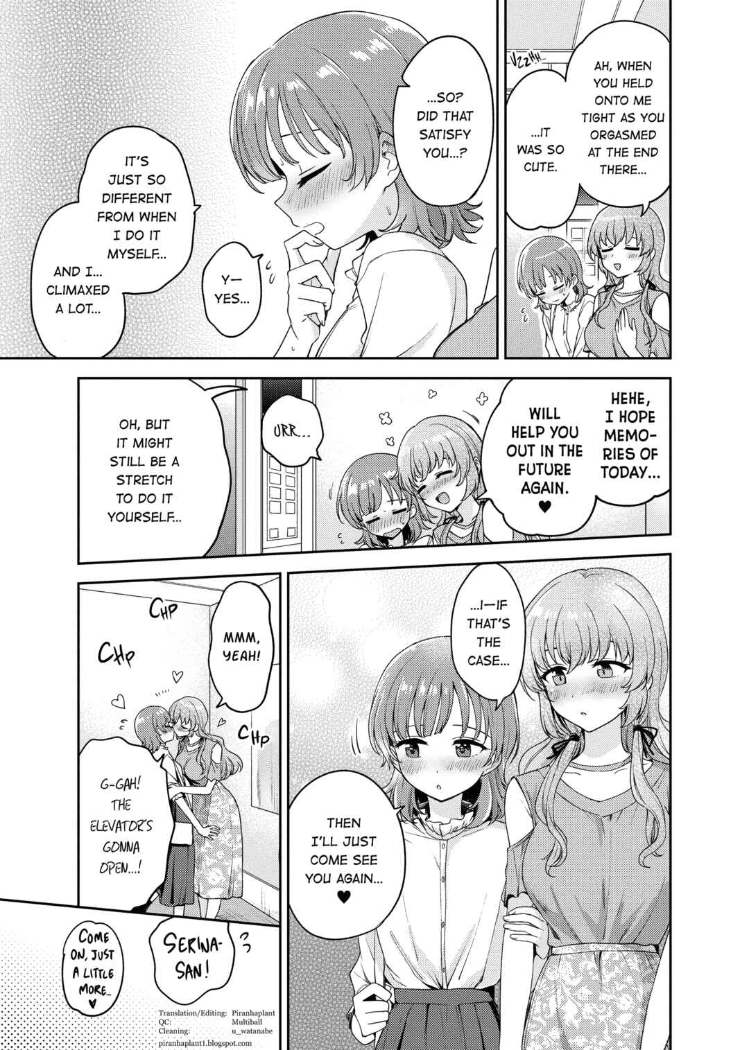 Page 23 Chapter 27.1 Asumi-chan is Interested in Lesbian Brothels! ASMR