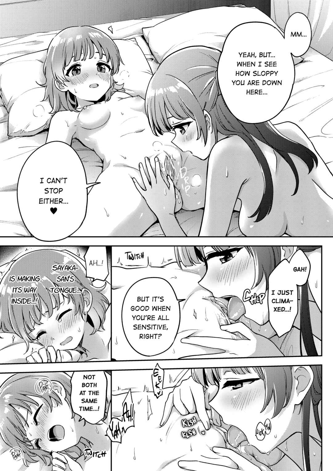 Page 13 Chapter 17.6 Asumi-chan is Interested in Lesbian Brothels! ASMR