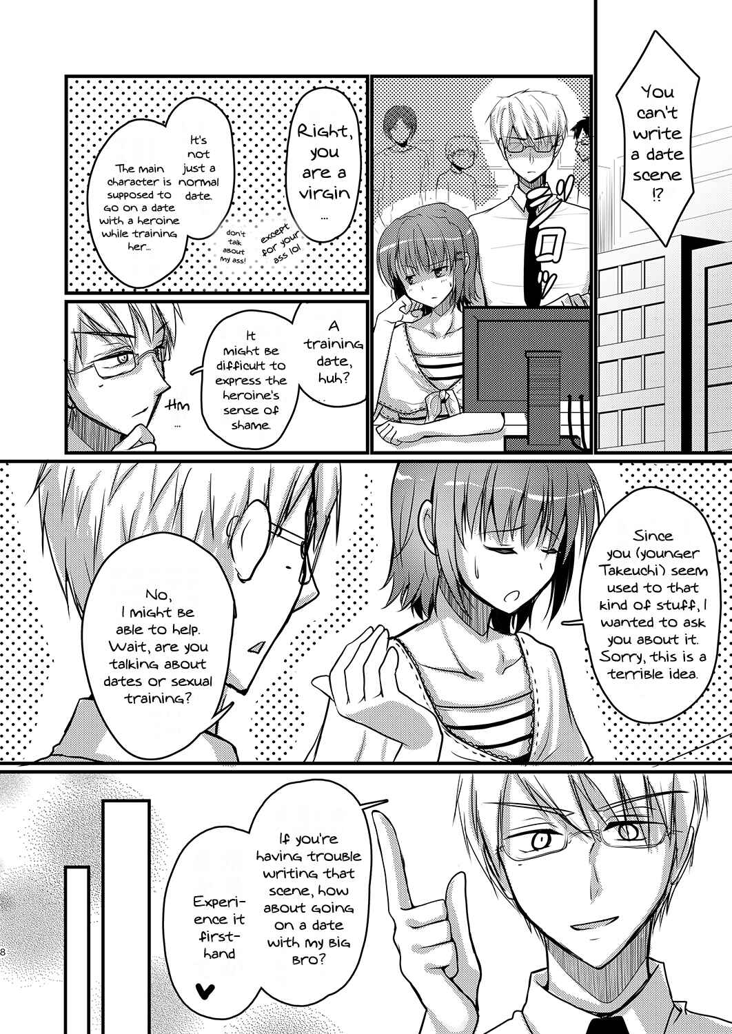 Page 3 Chapter 3 A Porn Author Whose Work Wont Sell Tries Crossdressing To Understand A Womans Feelings
