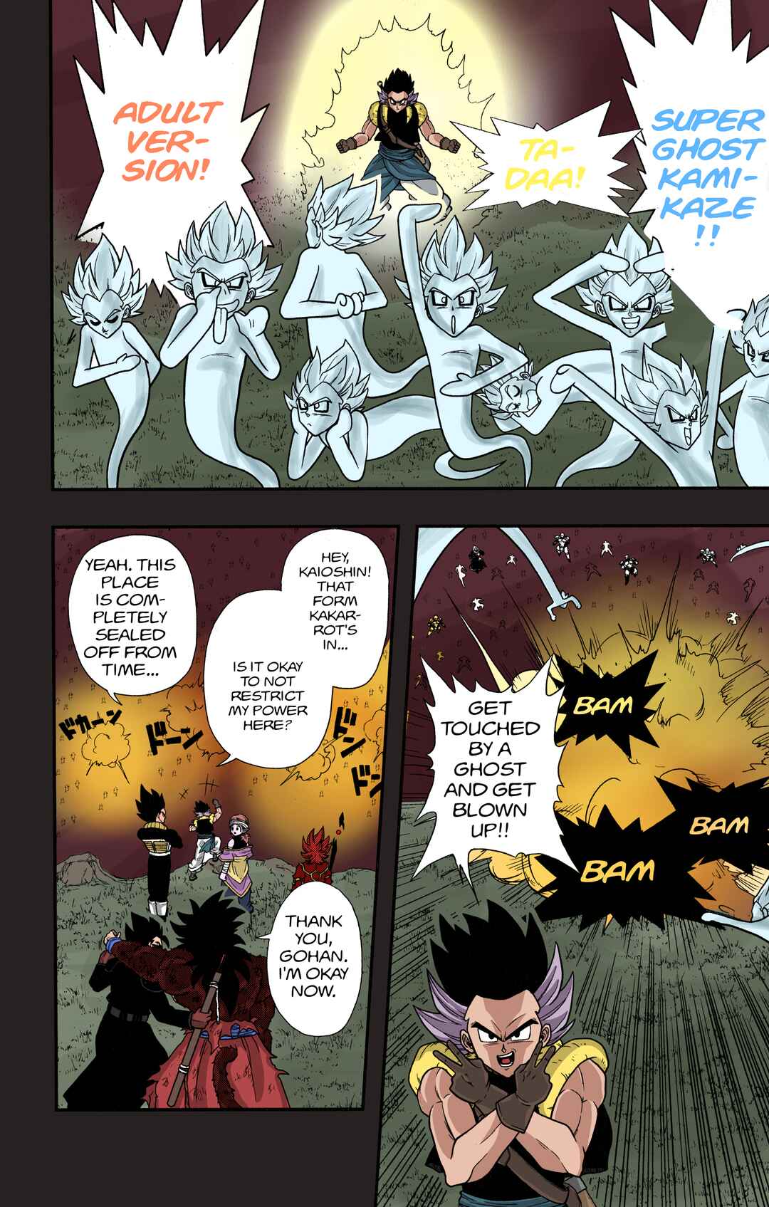 Page 14 Chapter 11 Super Dragon Ball Heroes: Dark Demon Realm Mission! (Fan Colored)
