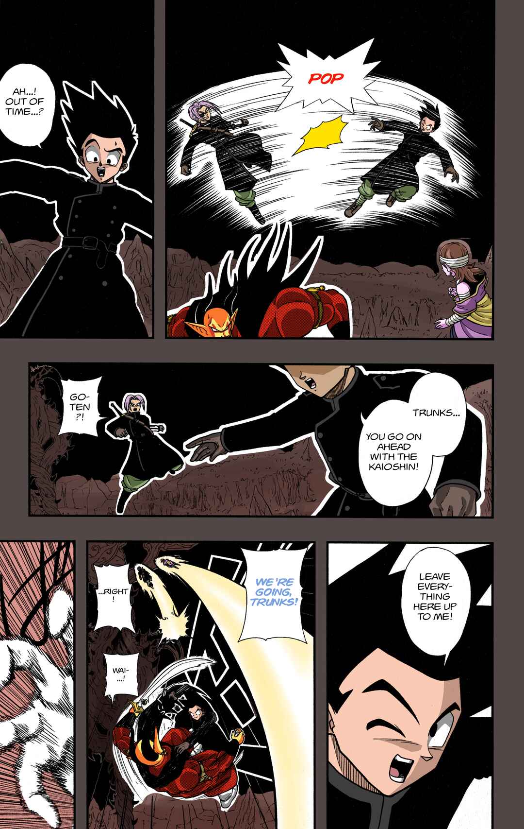 Page 22 Chapter 11 Super Dragon Ball Heroes: Dark Demon Realm Mission! (Fan Colored)