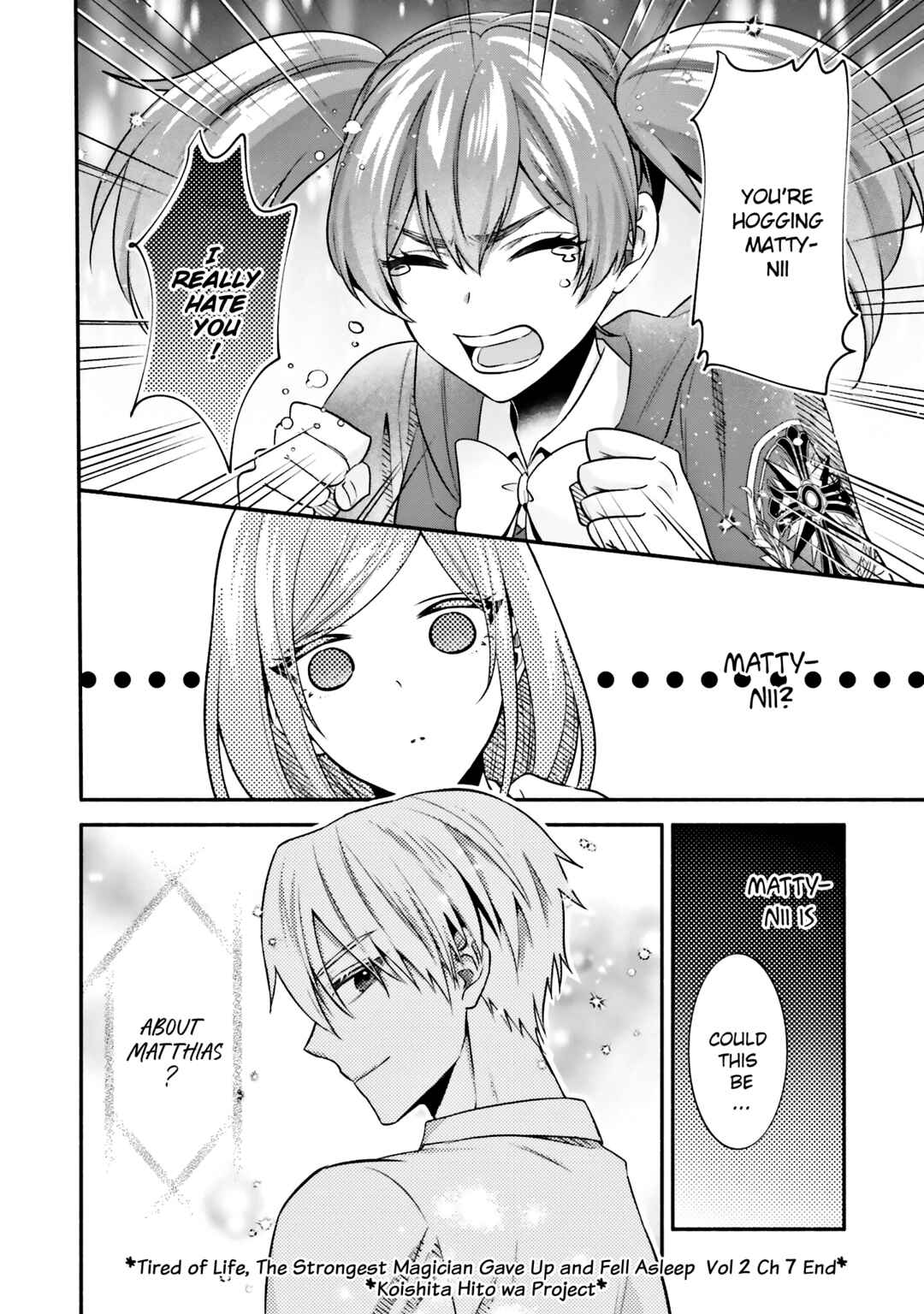 Page 36 Chapter 7 Jinsei ni Tsukareta Saikyou Majutsushi wa Akiramete Nemuru Koto ni Shita