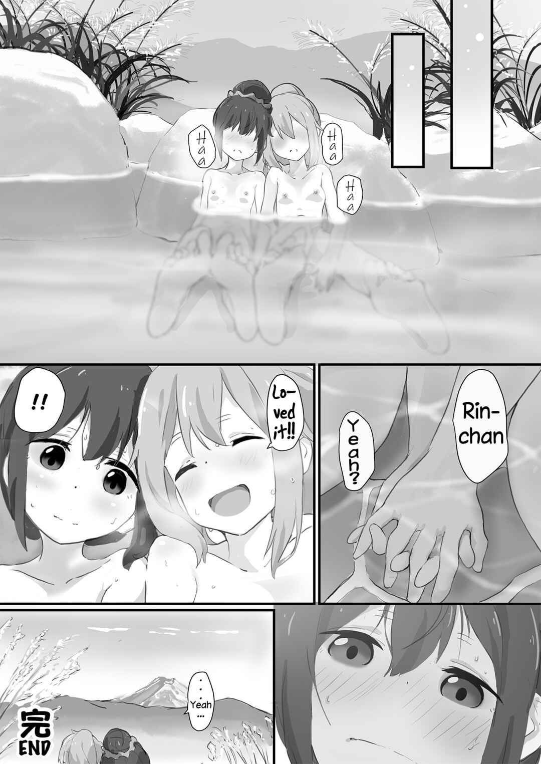 Page 21 Chapter Unknown_0ea8 Yuru Camp - Nade Rin ga Onsen de (Doujinshi)
