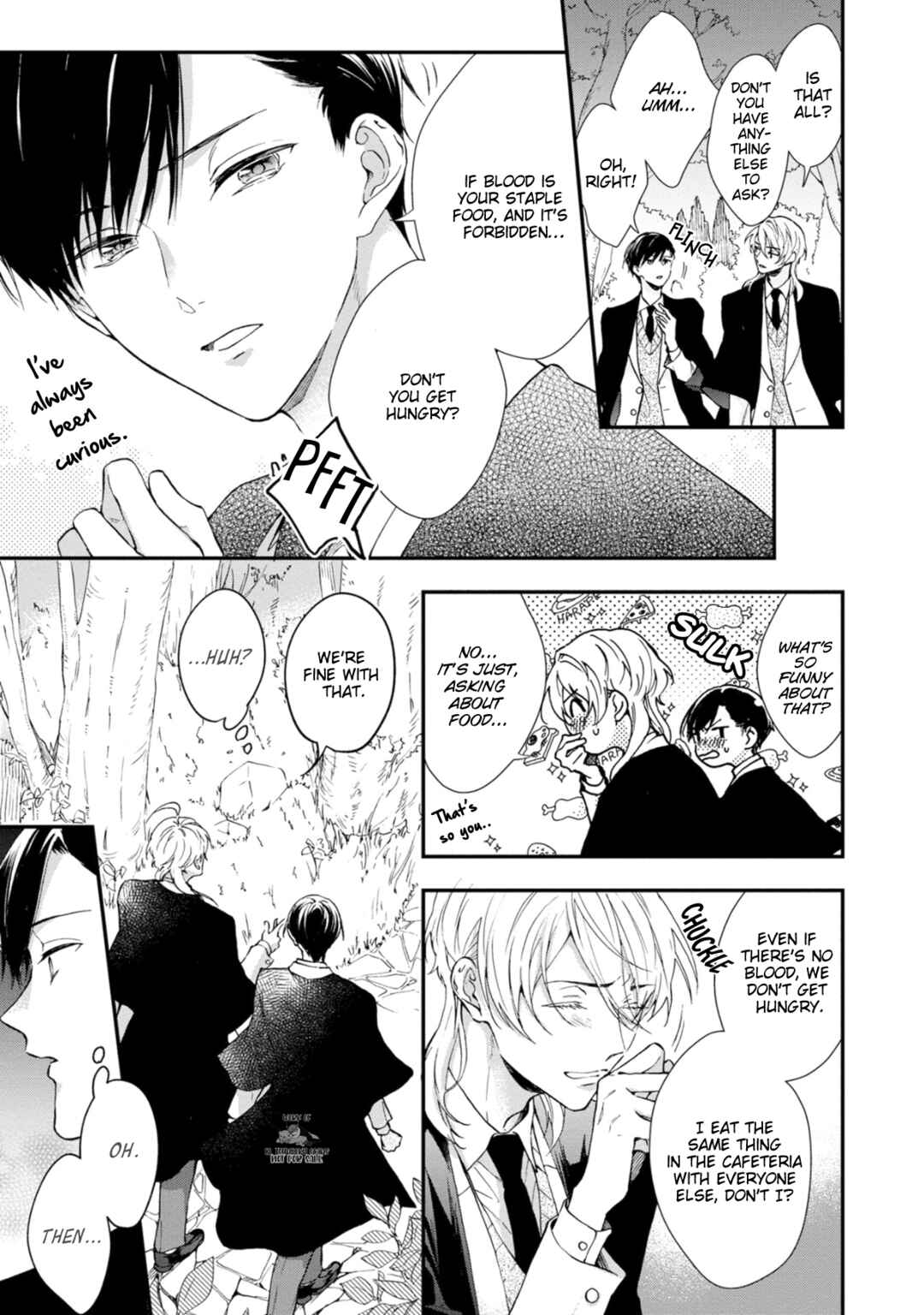 Page 6 Chapter 13 Kishukusha no Kuroneko wa Yoru O Shiranai