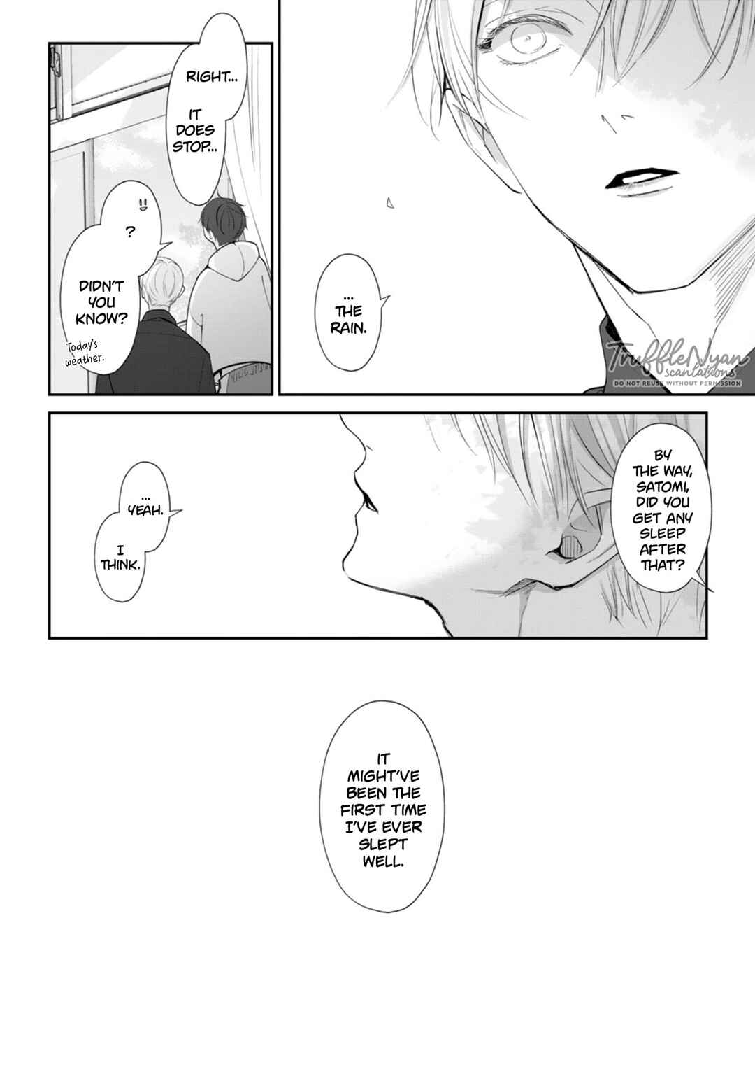 Page 12 Chapter 2.5 Te wo Nobashitara, Tsubasa