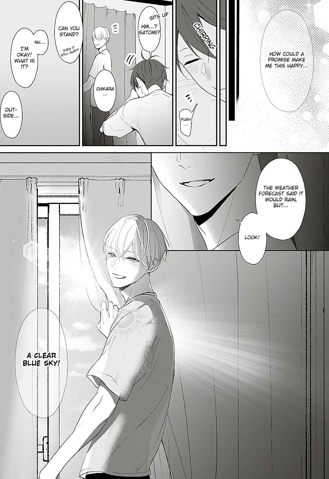 Page 12 Chapter 5.5 Te wo Nobashitara, Tsubasa