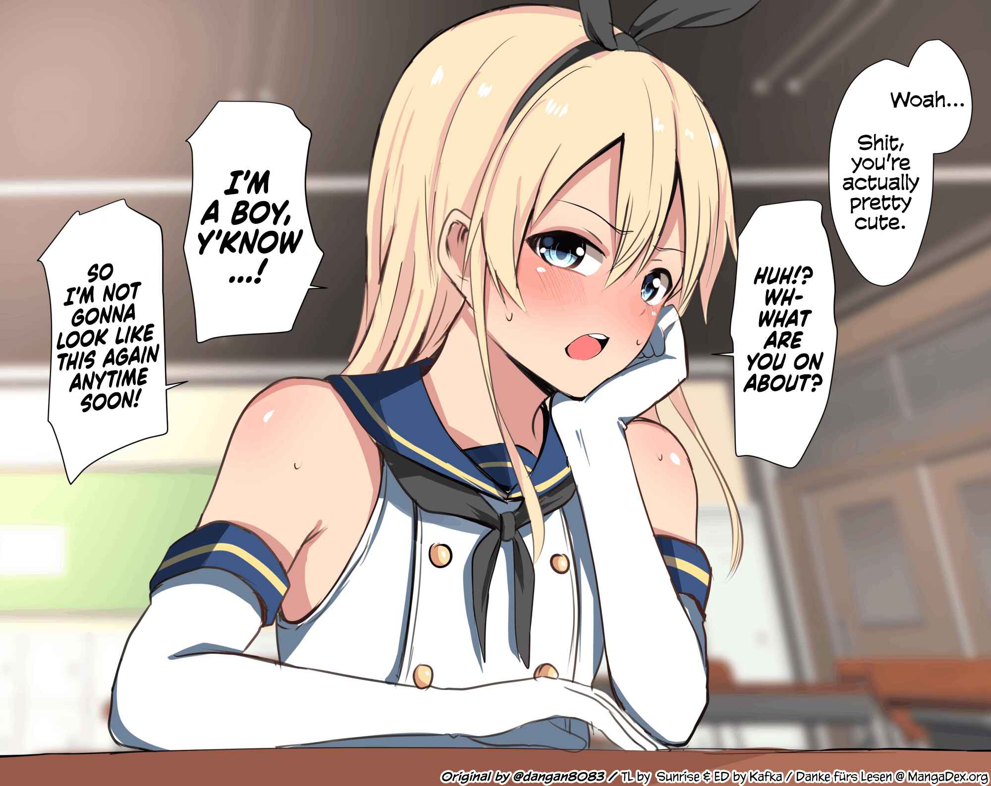 Page 1 Chapter 11 A Boy Who Will Become a Great Shimakaze-kun in Body and Soul in a Few Years