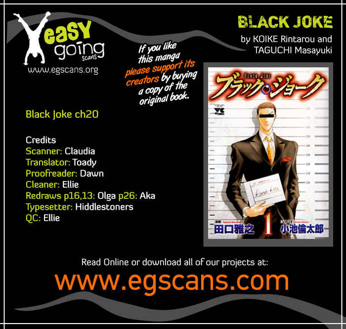 Page 1 Chapter 20 Black Joke