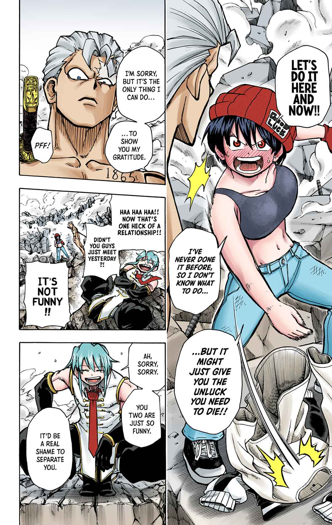Page 19 Chapter 3 Undead Unluck (Official Colored)