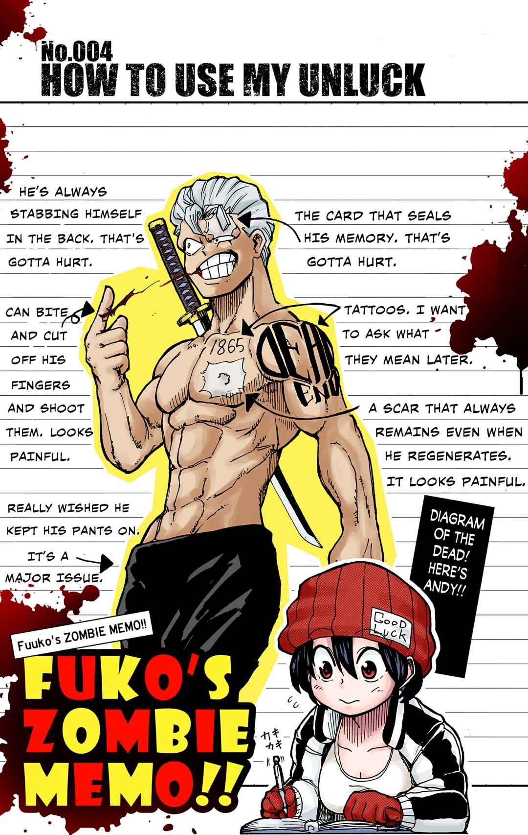 Page 1 Chapter 4 Undead Unluck (Official Colored)